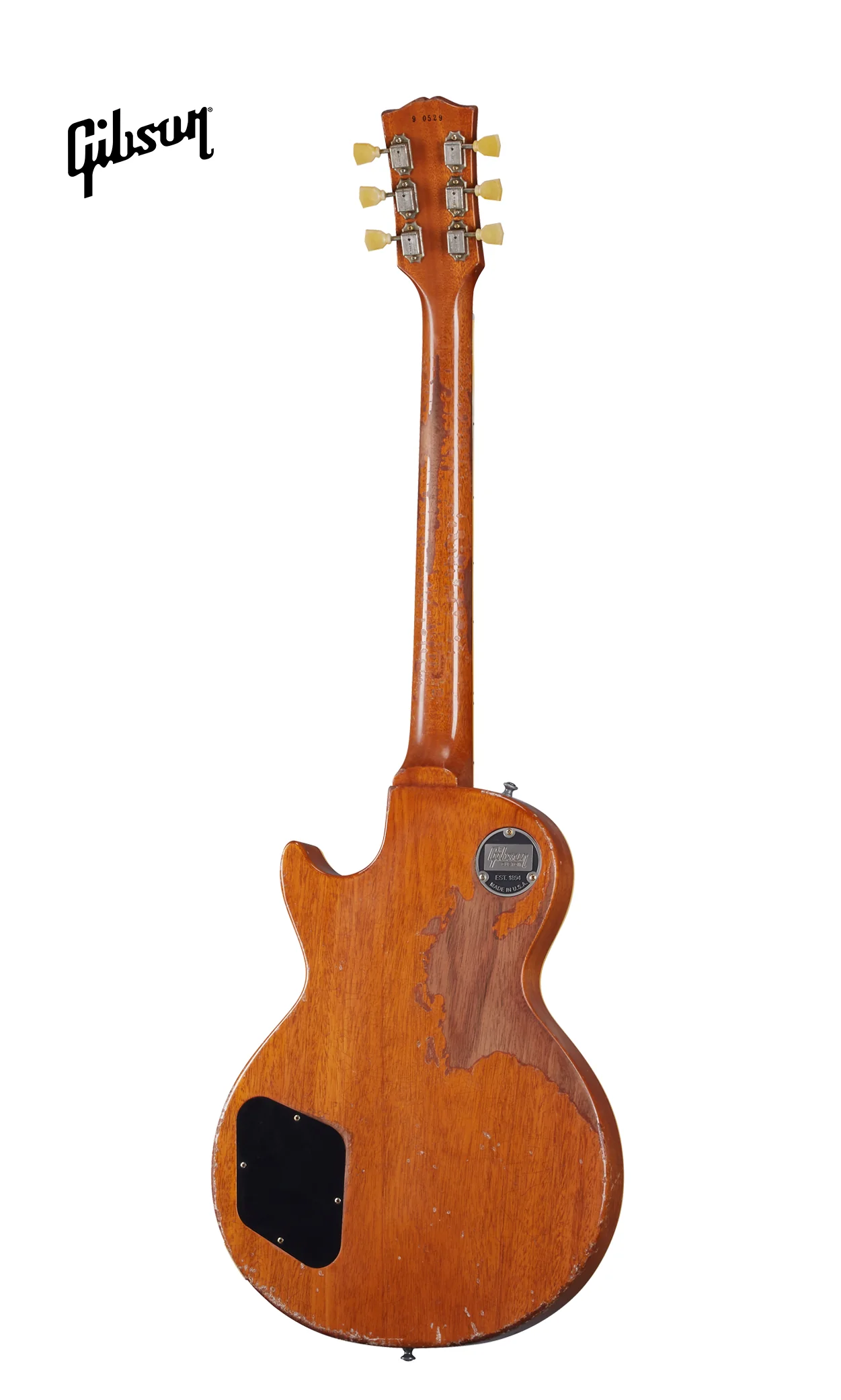 GIBSON 1959 LES PAUL STANDARD REISSUE ULTRA HEAVY AGED ELECTRIC GUITAR - LEMON BURST - Image 4