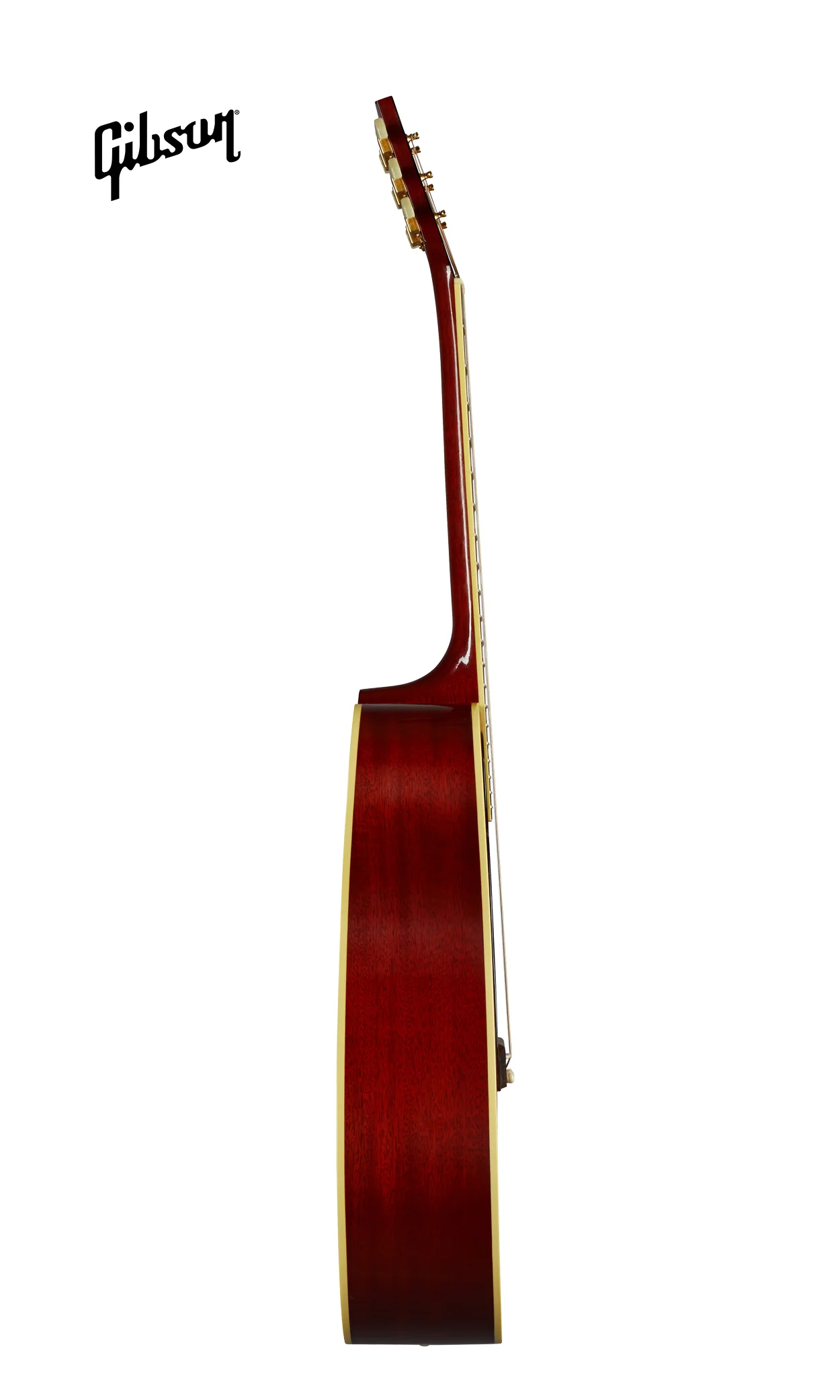 GIBSON 1960 HUMMINGBIRD, FIXED BRIDGE LEFT-HANDED ACOUSTIC GUITAR - HERITAGE CHERRY SUNBURST - Image 3