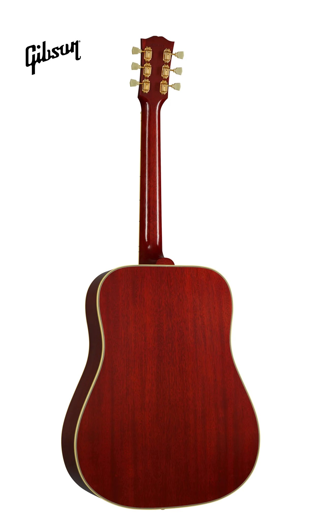 GIBSON 1960 HUMMINGBIRD, FIXED BRIDGE LEFT-HANDED ACOUSTIC GUITAR - HERITAGE CHERRY SUNBURST - Image 4