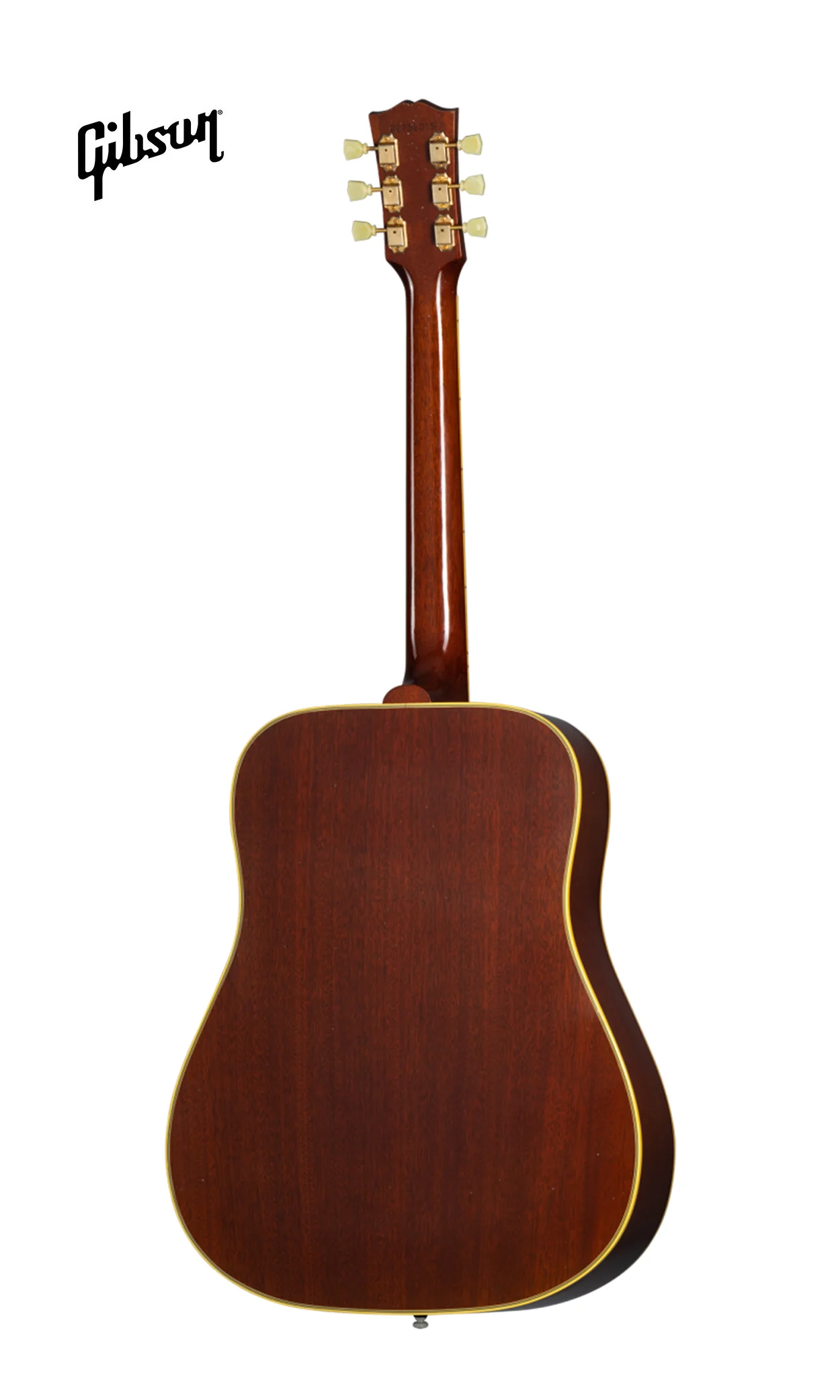 GIBSON 1960 HUMMINGBIRD MURPHY LAB LIGHT AGED ACOUSTIC GUITAR - CHERRY SUNBURST - Image 4