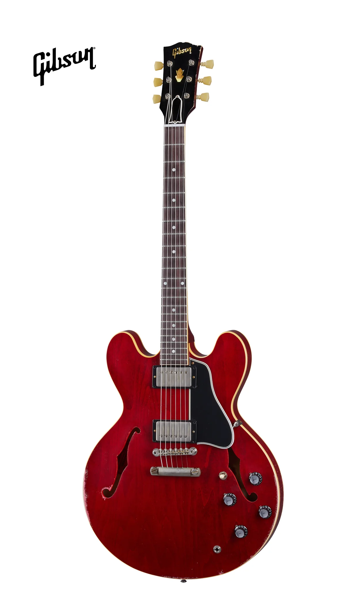GIBSON 1961 ES-335 REISSUE VOS SEMI-HOLLOWBODY ELECTRIC GUITAR - 60S CHERRY - Image 2
