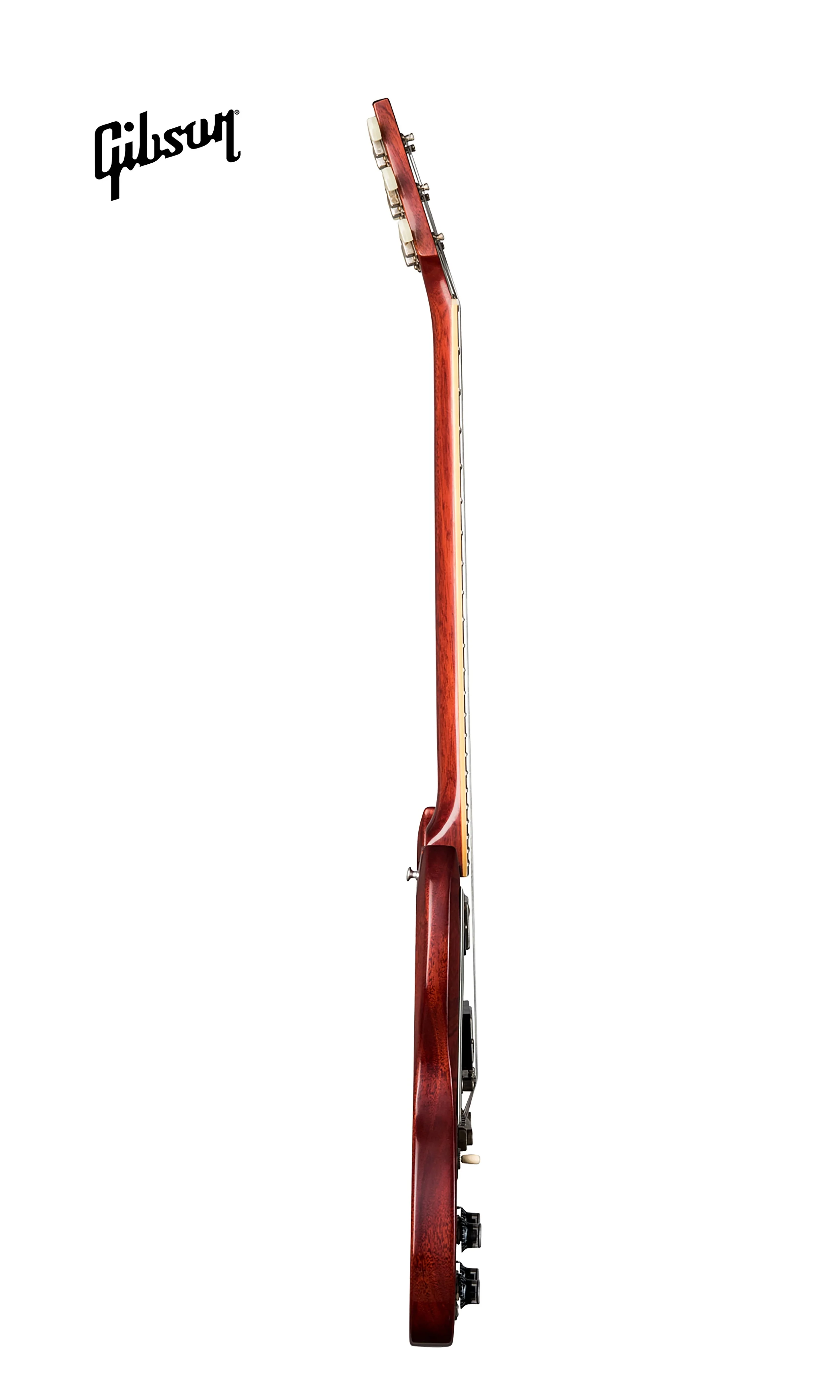 GIBSON 1961 LES PAUL SG STANDARD REISSUE STOPBAR VOS LEFT-HANDED ELECTRIC GUITAR - CHERRY RED - Image 3