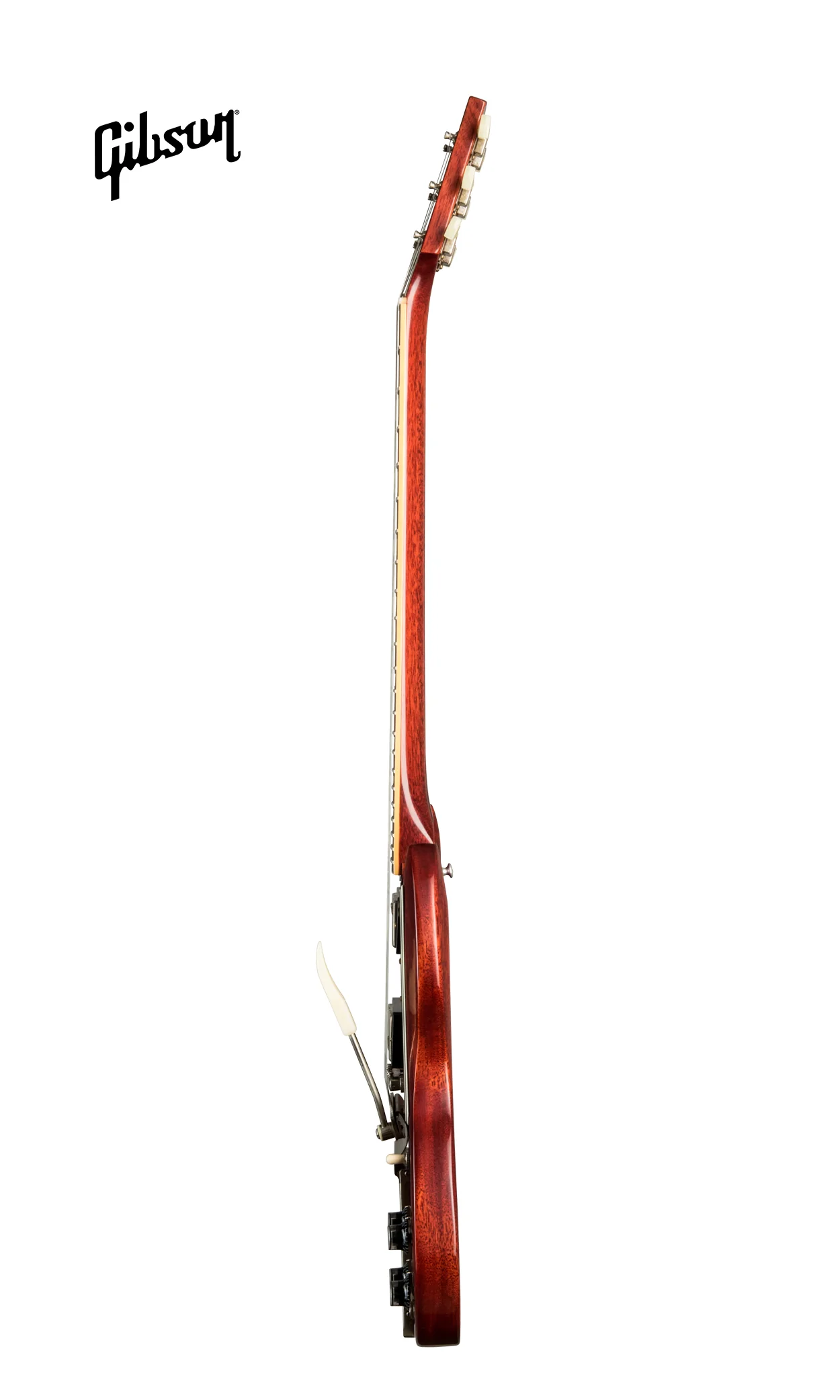 GIBSON 1964 SG STANDARD REISSUE WITH MAESTRO VIBROLA VOS ELECTRIC GUITAR - CHERRY RED - Image 3