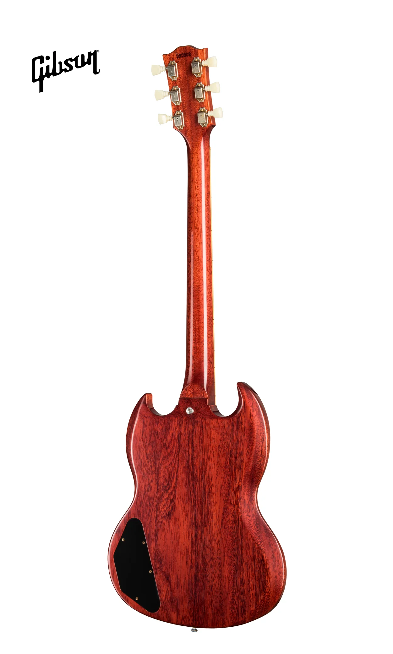 GIBSON 1964 SG STANDARD REISSUE WITH MAESTRO VIBROLA VOS ELECTRIC GUITAR - CHERRY RED - Image 4