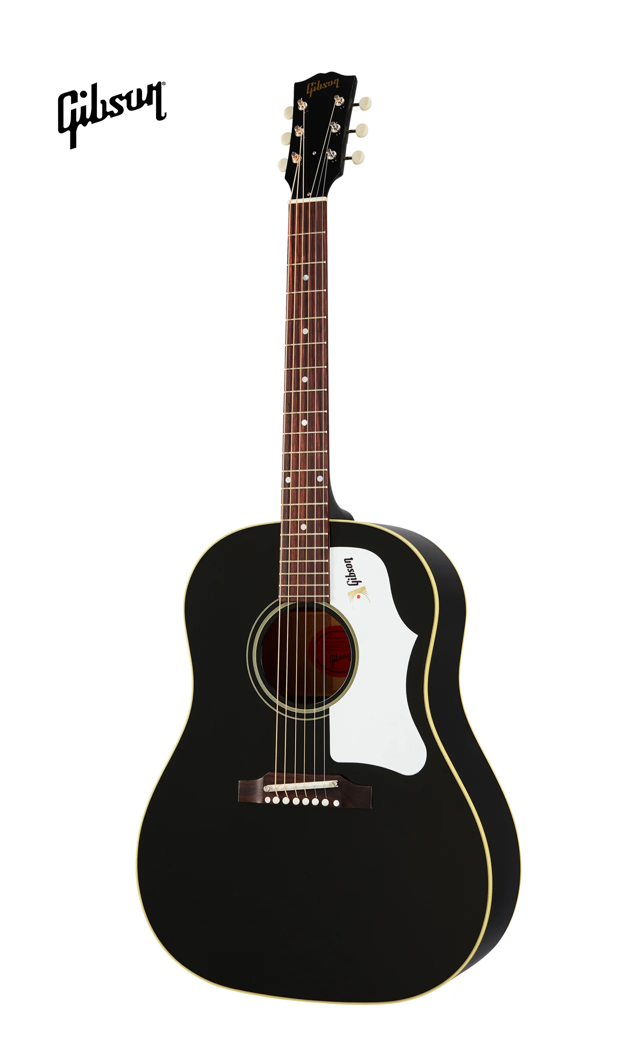 GIBSON 60S J-45 ORIGINAL ACOUSTIC GUITAR - EBONY - Image 2