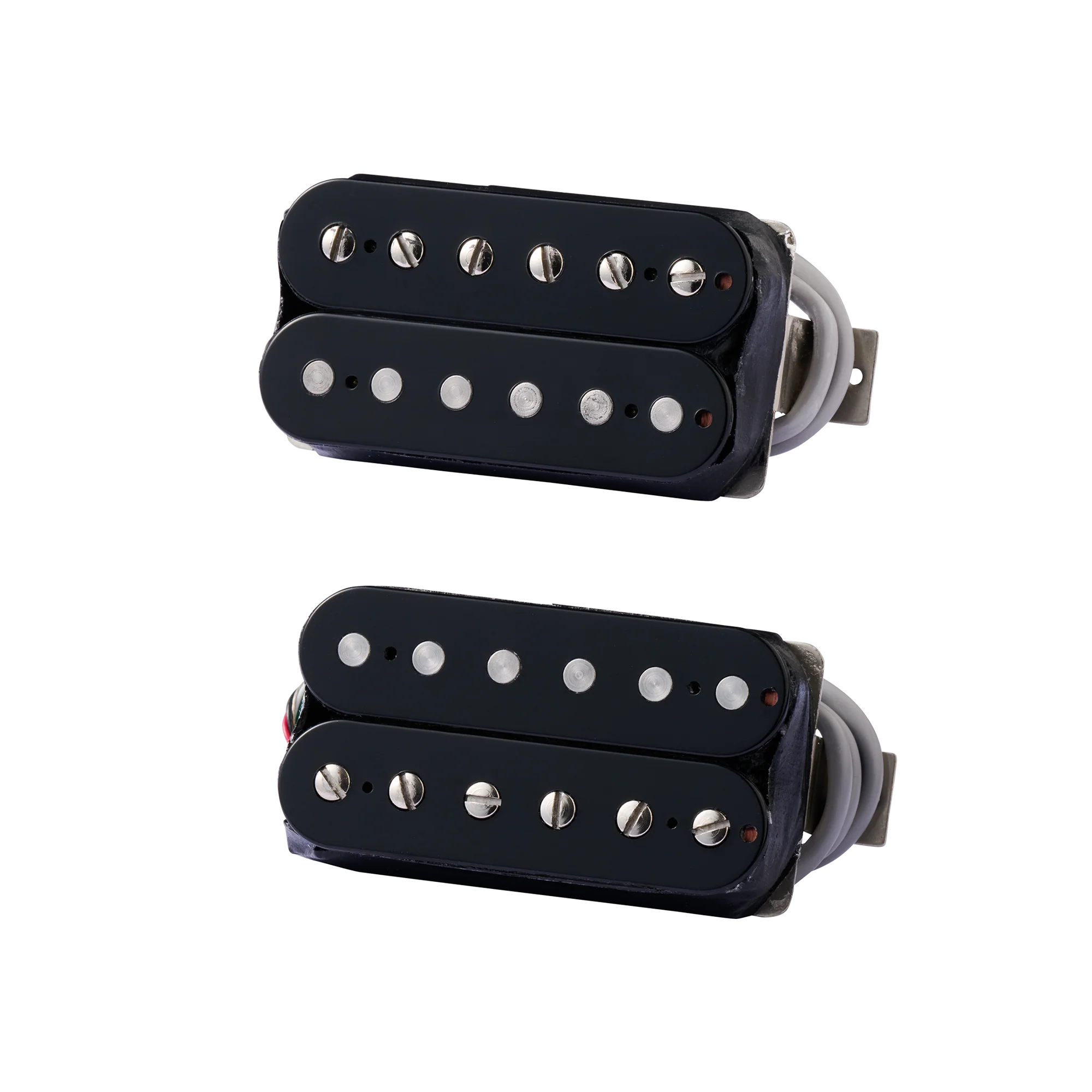 GIBSON ACCESSORIES 496R/500T HOT/SUPER CERAMIC HUMBUCKER SET - DOUBLE BLACK