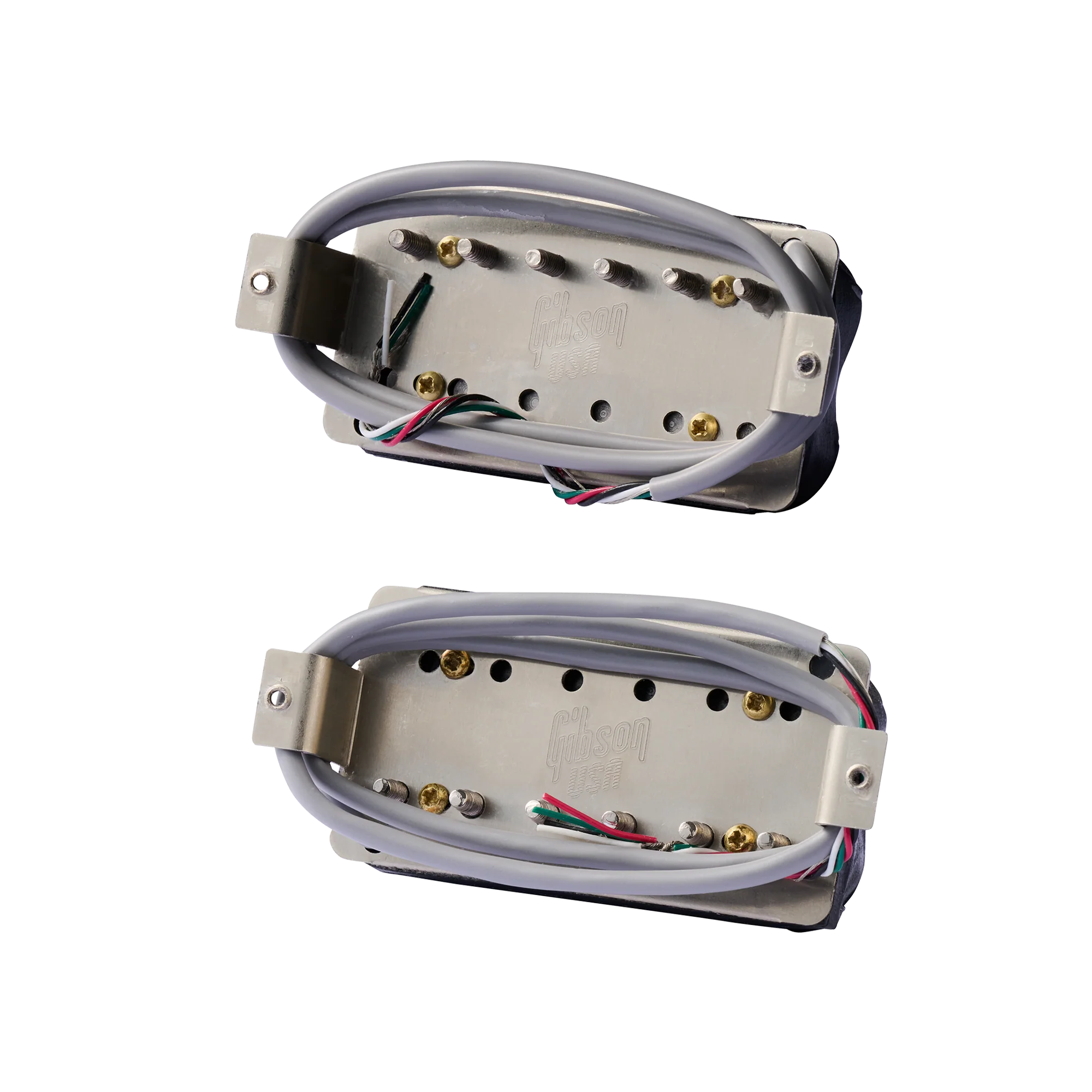 GIBSON ACCESSORIES 496R/500T HOT/SUPER CERAMIC HUMBUCKER SET - DOUBLE BLACK - Image 2