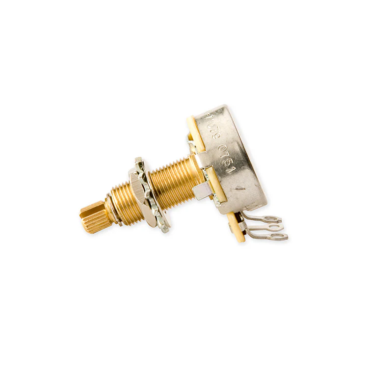 GIBSON ACCESSORIES 500K OHM AUDIO TAPER POTENTIOMETER - LONG SHAFT (PPAT-500) - Image 2