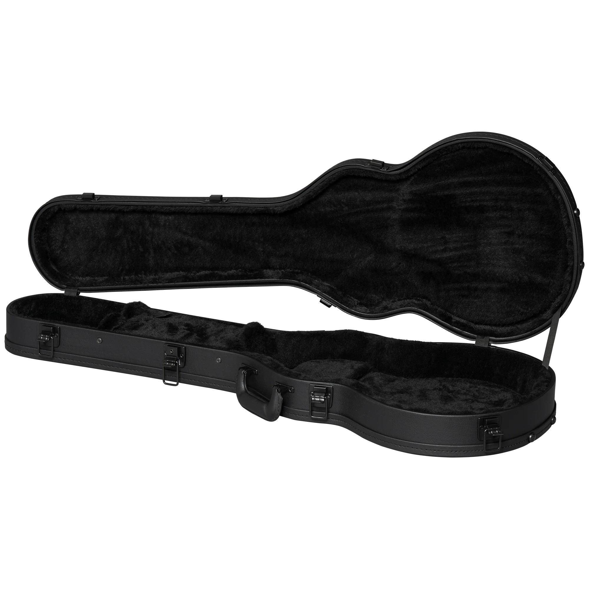 GIBSON ACCESSORIES LES PAUL JR. MODERN HARDSHELL CASE - BLACK (ASLPJCASE-MDR) - Image 2