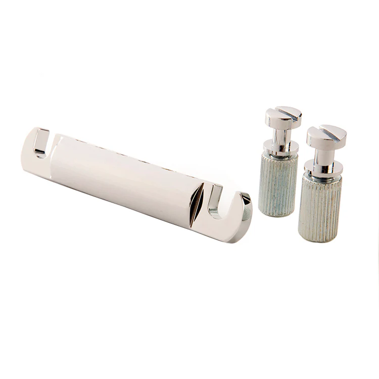 GIBSON ACCESSORIES STOP BAR TAILPIECE - NICKEL (PTTP-015) - Image 2