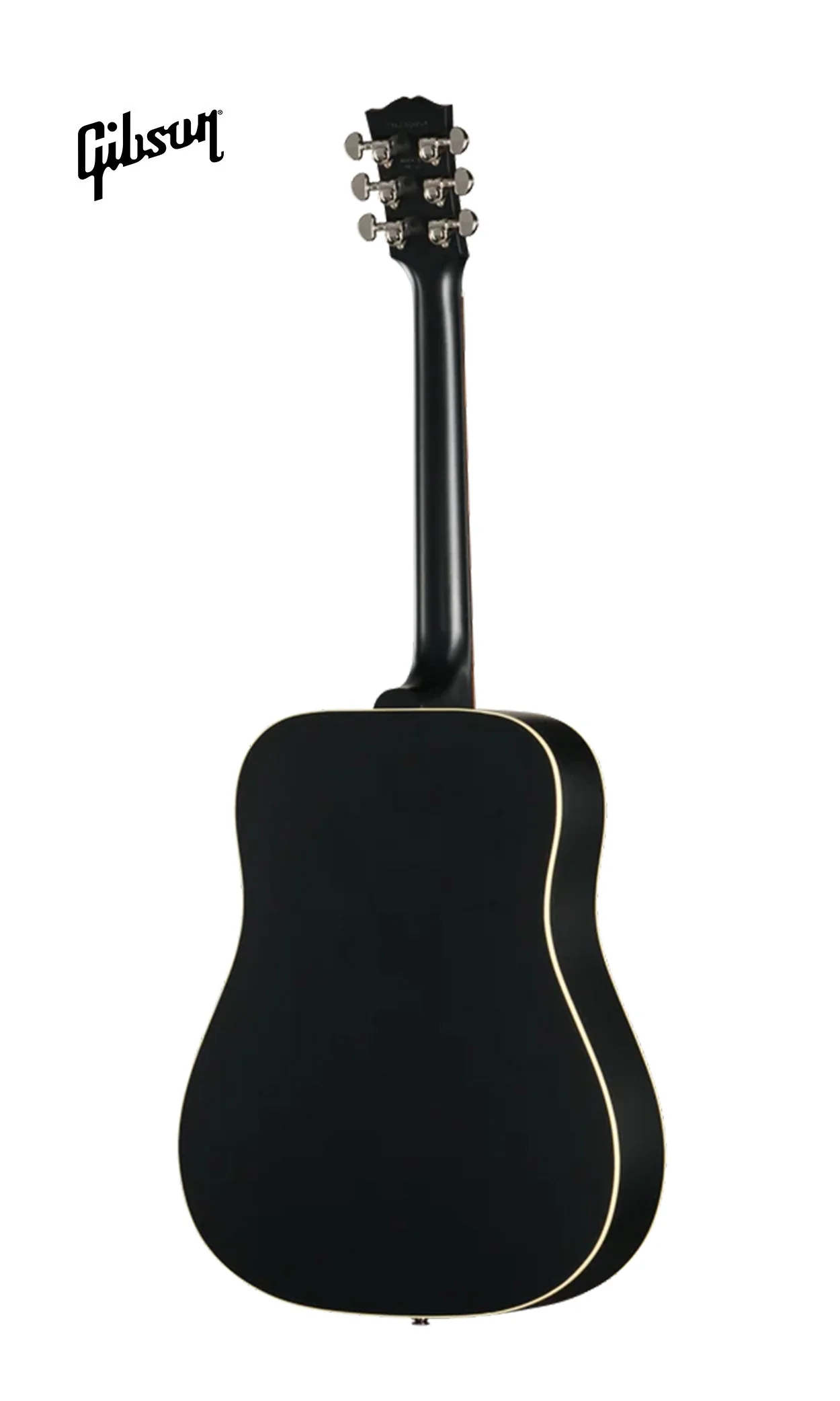 GIBSON ACOUSTIC HUMMINGBIRD SPECIAL LEFT-HANDED ACOUSTIC-ELECTRIC GUITAR - SATIN EBONY - Image 3