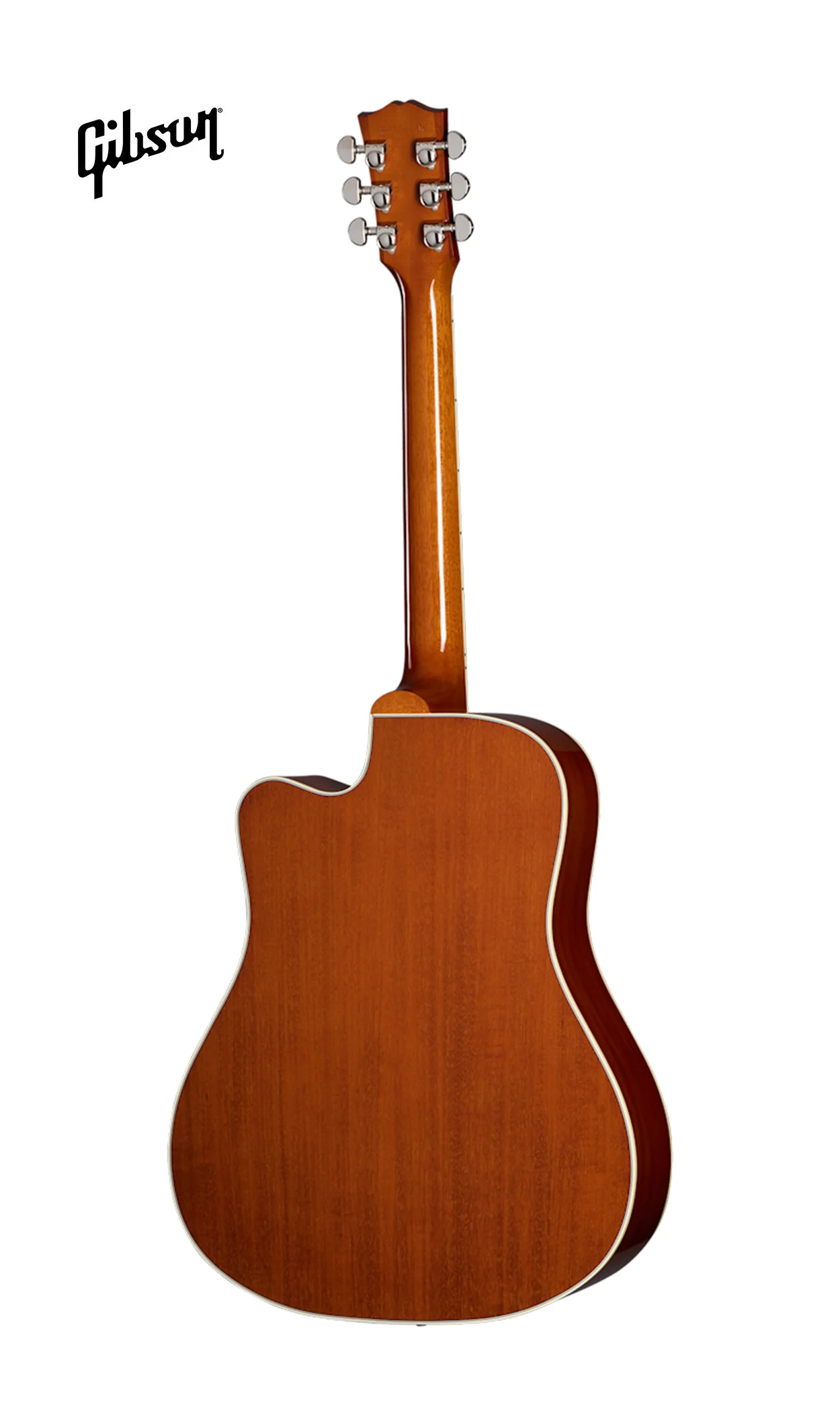GIBSON ACOUSTIC HUMMINGBIRD STANDARD EC ACOUSTIC-ELECTRIC GUITAR - HERITAGE CHERRY SUNBURST - Image 3