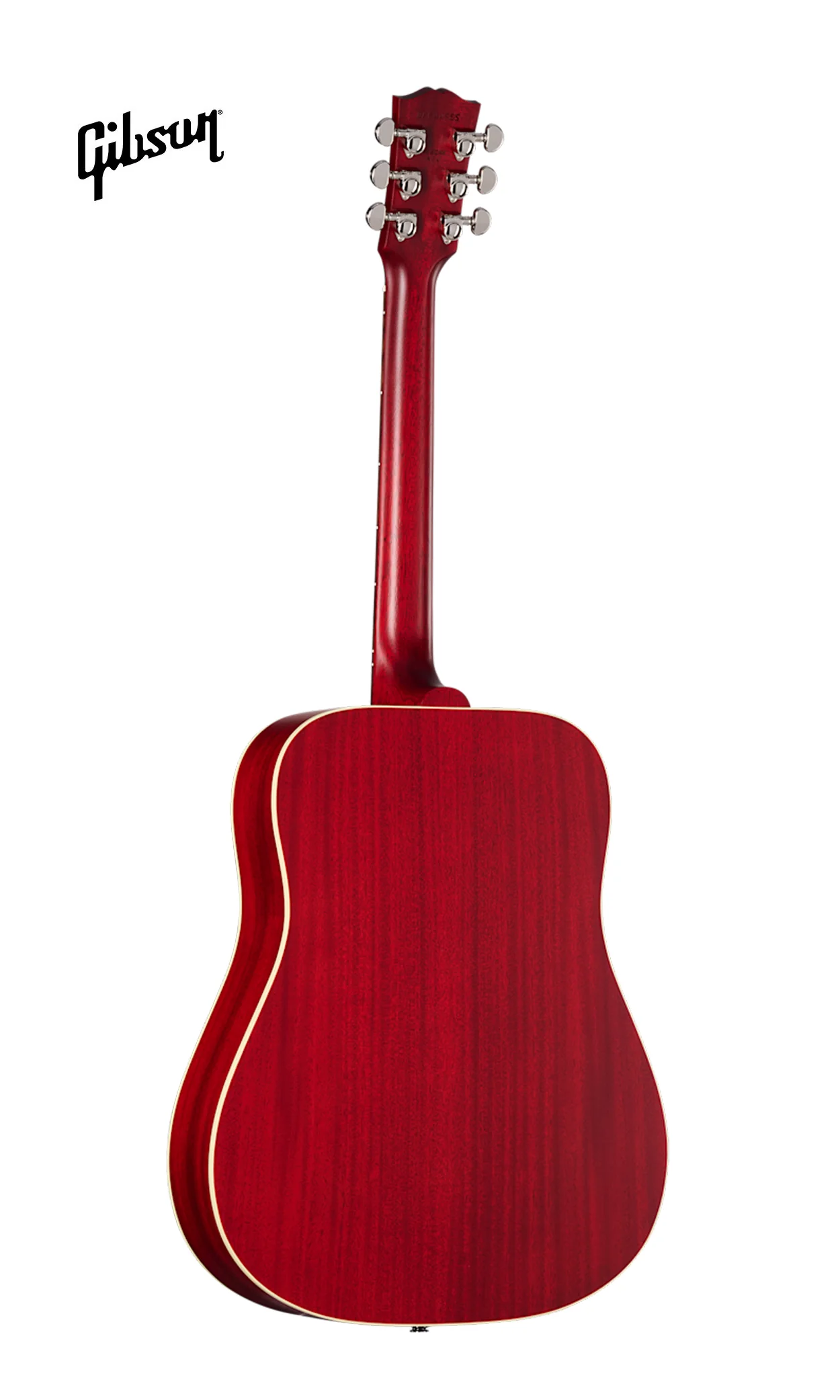 GIBSON ACOUSTIC HUMMINGBIRD STANDARD LEFT-HANDED ACOUSTIC-ELECTRIC GUITAR - VINTAGE CHERRY SUNBURST - Image 3