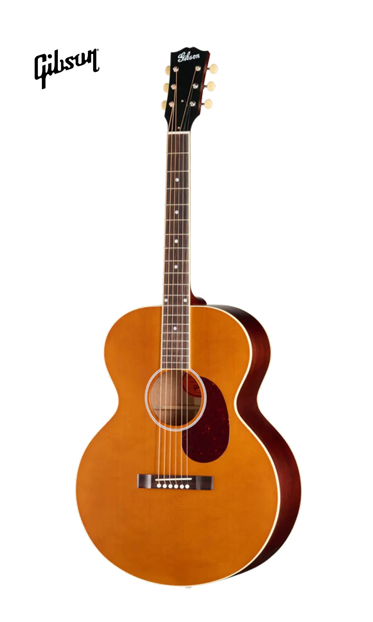 GIBSON ACOUSTIC J-185 CENTURY 12-FRET ACOUSTIC GUITAR - VINTAGE AMBER - Image 2