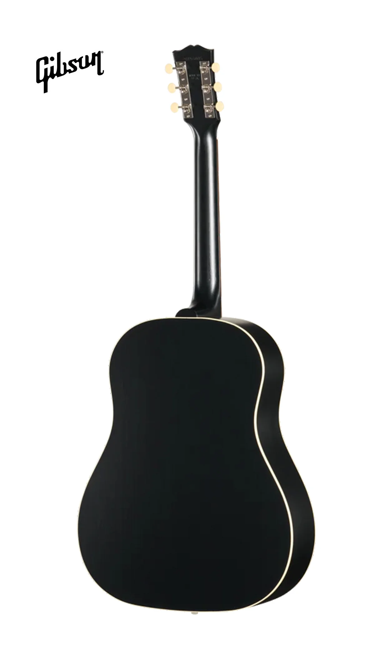 GIBSON ACOUSTIC J-45 CENTURY 12-FRET LEFT-HANDED ACOUSTIC GUITAR - EBONY - Image 2