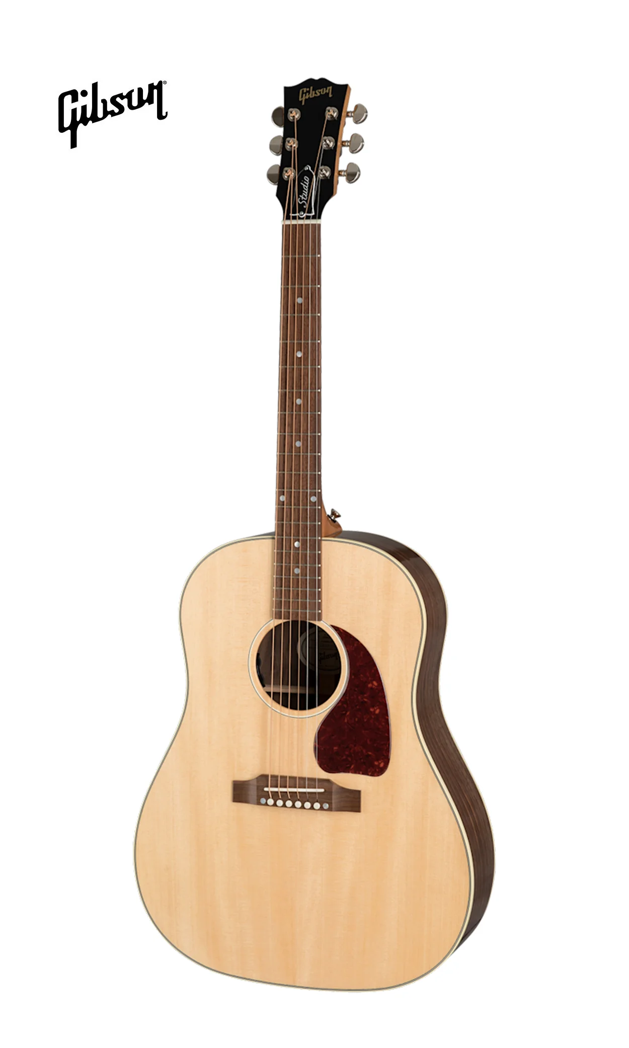 GIBSON ACOUSTIC J-45 STUDIO WALNUT ACOUSTIC-ELECTRIC GUITAR - NATURAL - Image 2