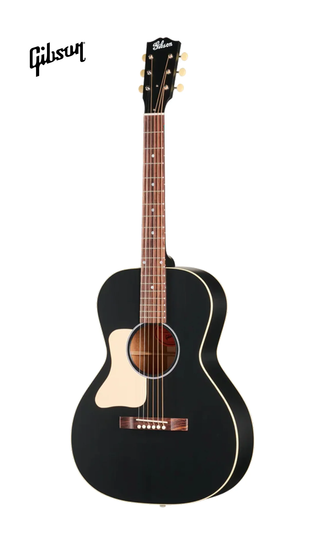 GIBSON ACOUSTIC L-00 CENTURY 12-FRET LEFT-HANDED ACOUSTIC GUITAR - EBONY - Image 2