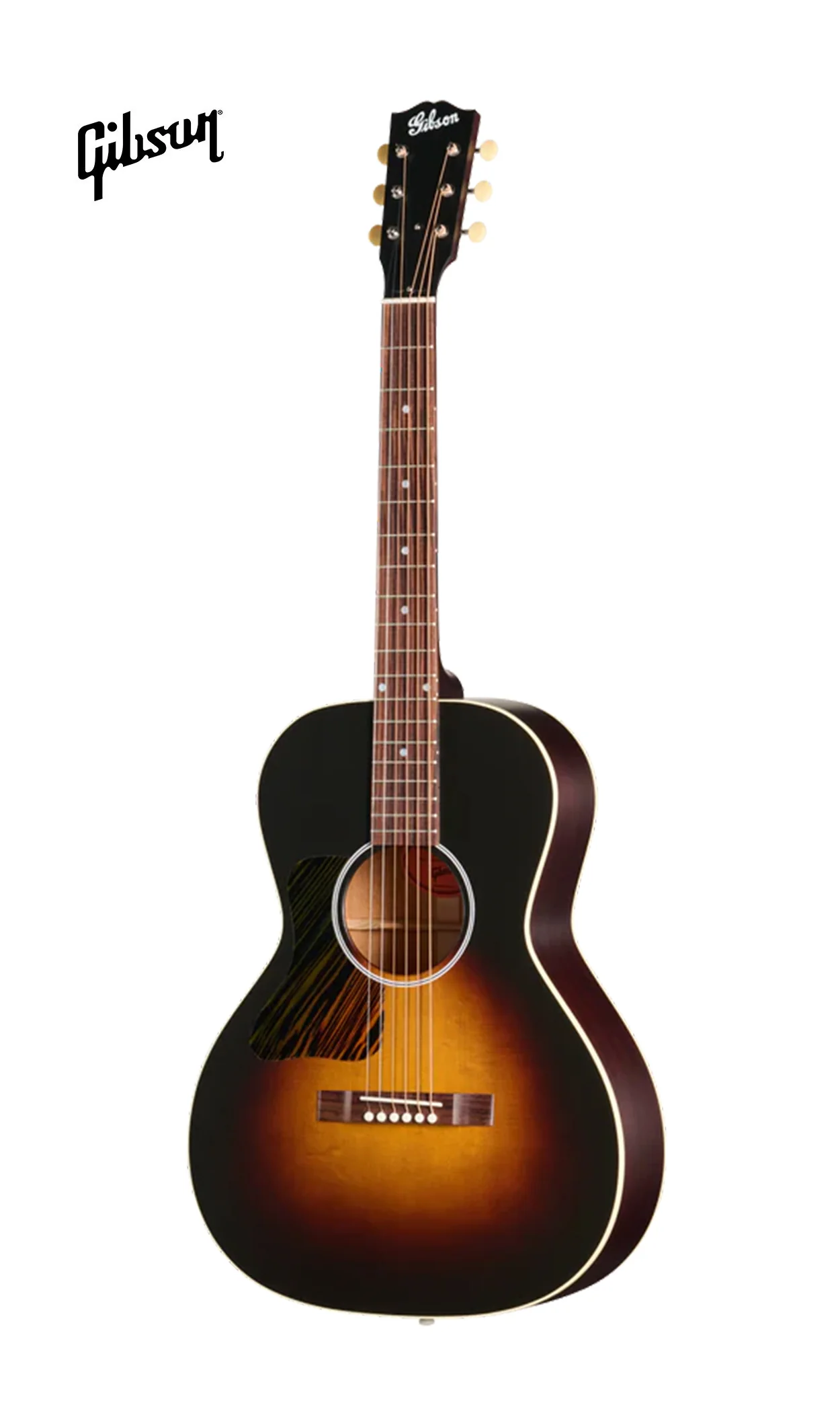 GIBSON ACOUSTIC L-00 CENTURY 12-FRET LEFT-HANDED ACOUSTIC GUITAR - VINTAGE SUNBURST - Image 2