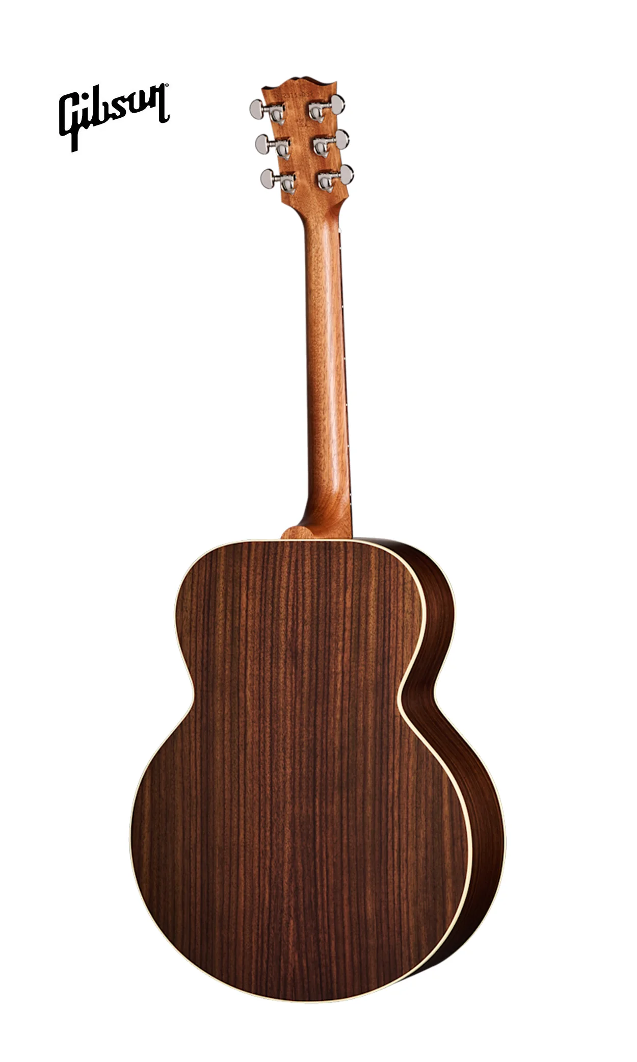 GIBSON ACOUSTIC SJ-200 STUDIO ROSEWOOD ACOUSTIC-ELECTRIC GUITAR - NATURAL WTH GLOSS TOP - Image 3