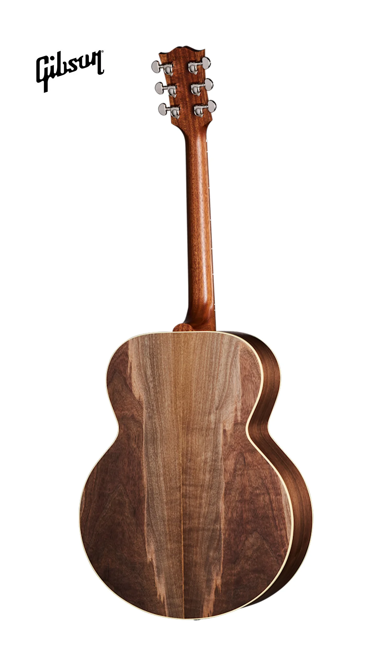 GIBSON ACOUSTIC SJ-200 STUDIO WALNUT ACOUSTIC-ELECTRIC GUITAR - WALNUT BURST WITH GLOSS TOP - Image 3