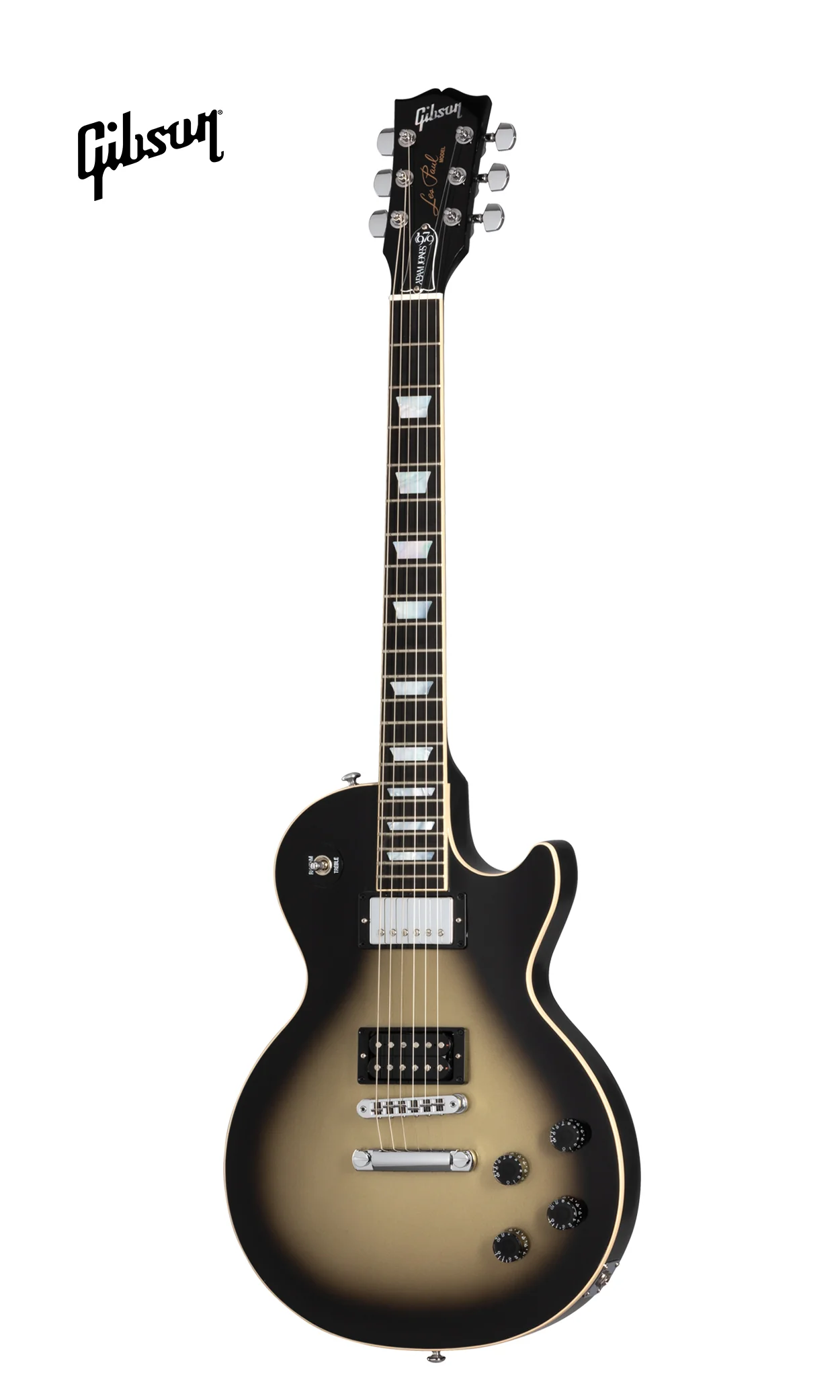 GIBSON ADAM JONES LES PAUL STANDARD ELECTRIC GUITAR - SILVERBURST - Image 2