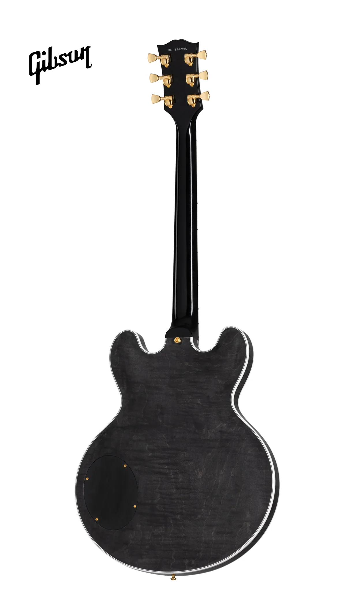GIBSON B.B. KING LUCILLE LEGACY ELECTRIC GUITAR - TRANSPARENT EBONY - Image 4