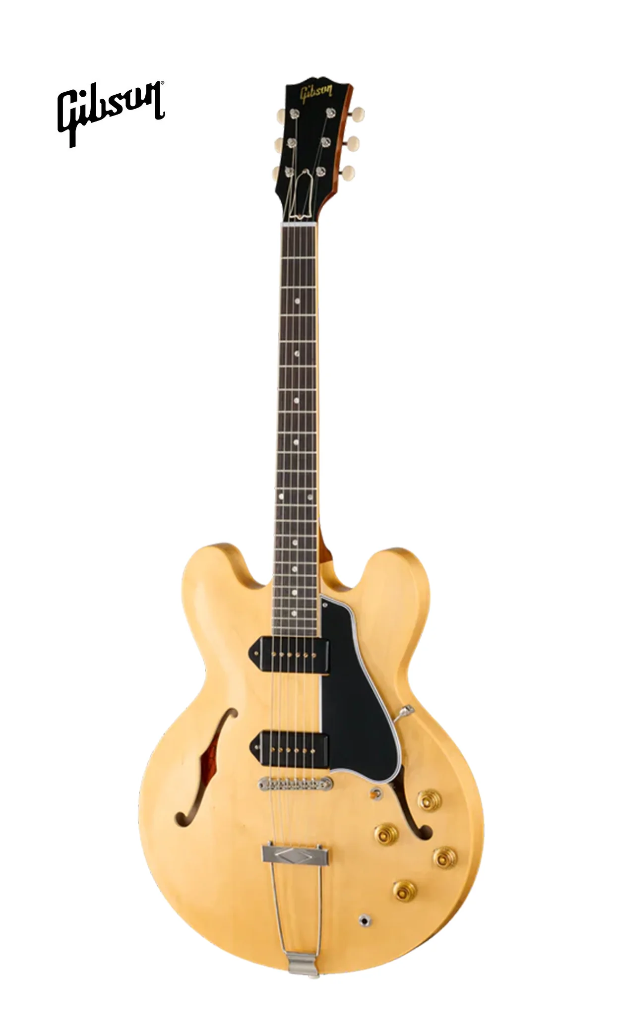 GIBSON CUSTOM 1959 ES-330 REISSUE ELECTRIC GUITAR - VINTAGE NATURAL, VOS - Image 2