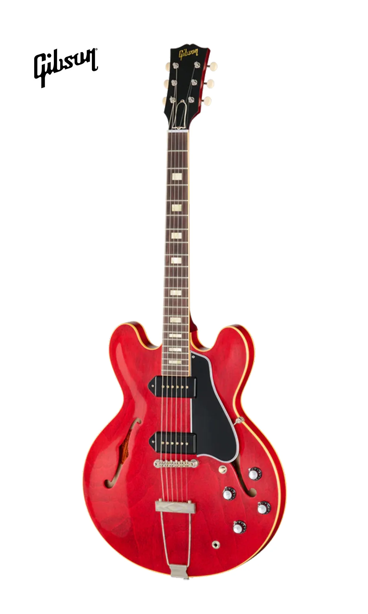 GIBSON CUSTOM 1962 ES-330 REISSUE ELECTRIC GUITAR - '60S CHERRY, VOS - Image 2