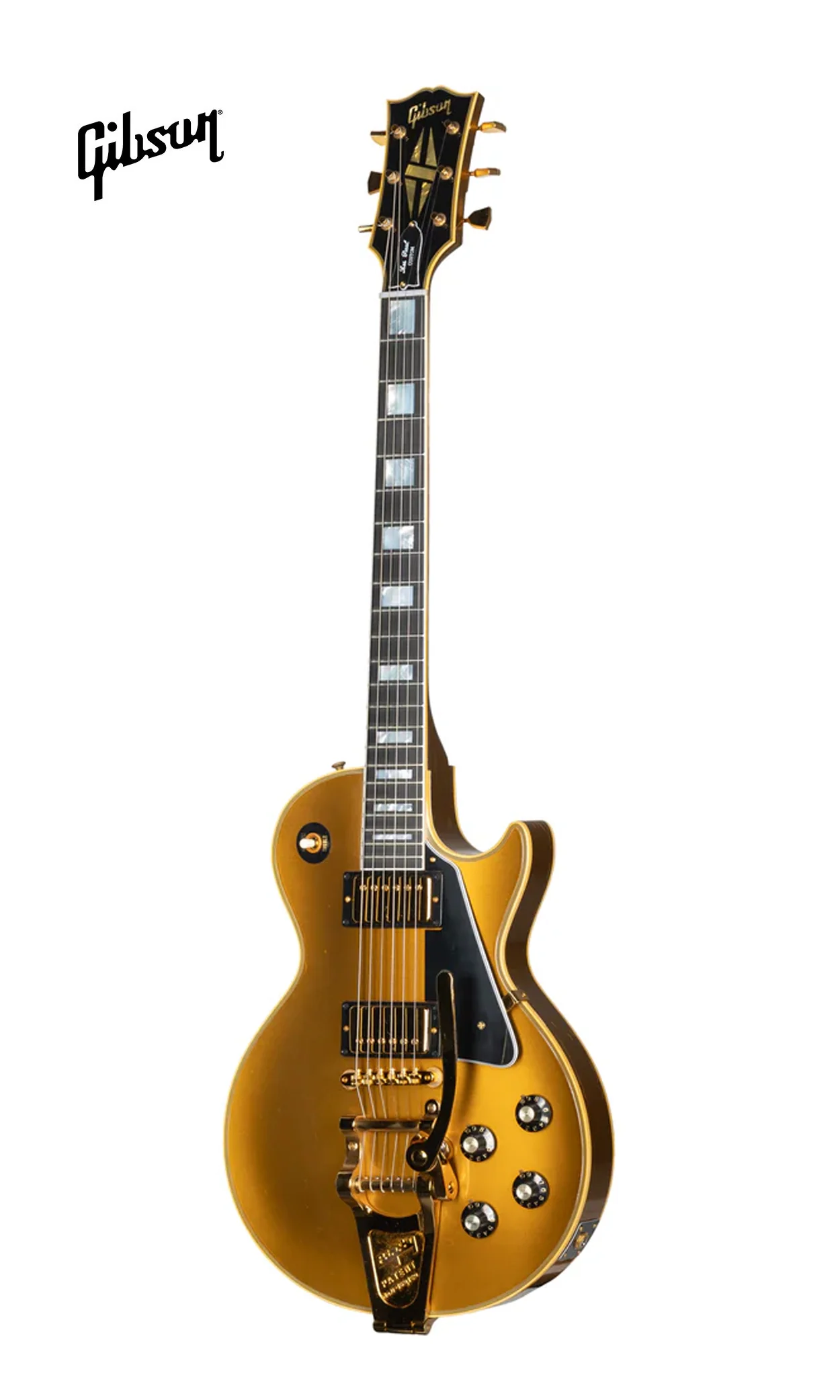 GIBSON CUSTOM LIMITED EDITION 1968 LES PAUL CUSTOM ELECTRIC GUITAR - DOUBLE GOLD, LIGHT AGED - Image 2