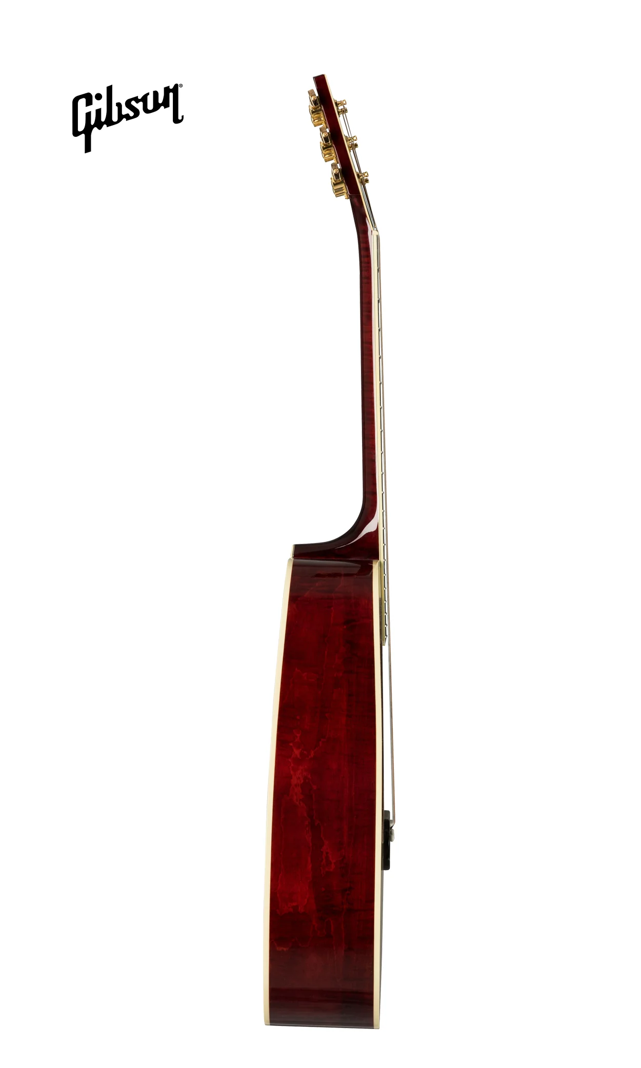 GIBSON DOVES IN FLIGHT LEFT-HANDED ACOUSTIC GUITAR - ANTIQUE CHERRY - Image 3