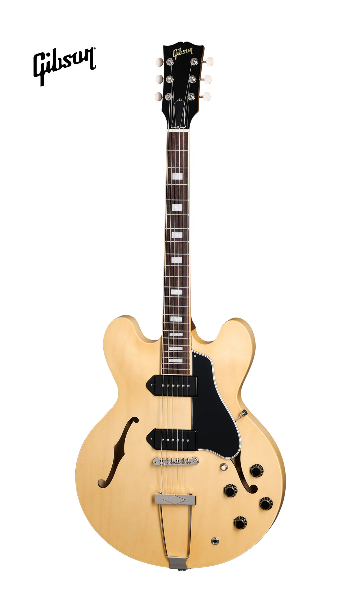 GIBSON ES-330 HOLLOWBODY ELECTRIC GUITAR - ANTIQUE NATURAL - Image 2