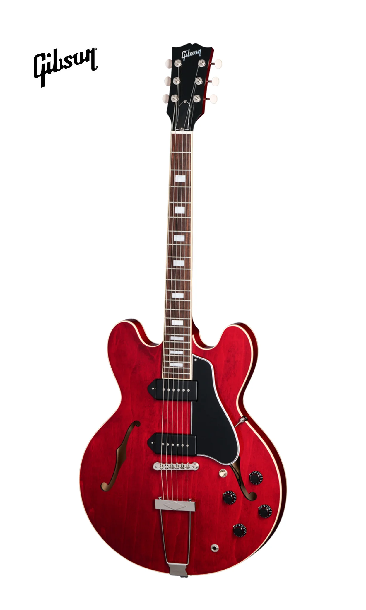 GIBSON ES-330 HOLLOWBODY ELECTRIC GUITAR - SIXTIES CHERRY - Image 2