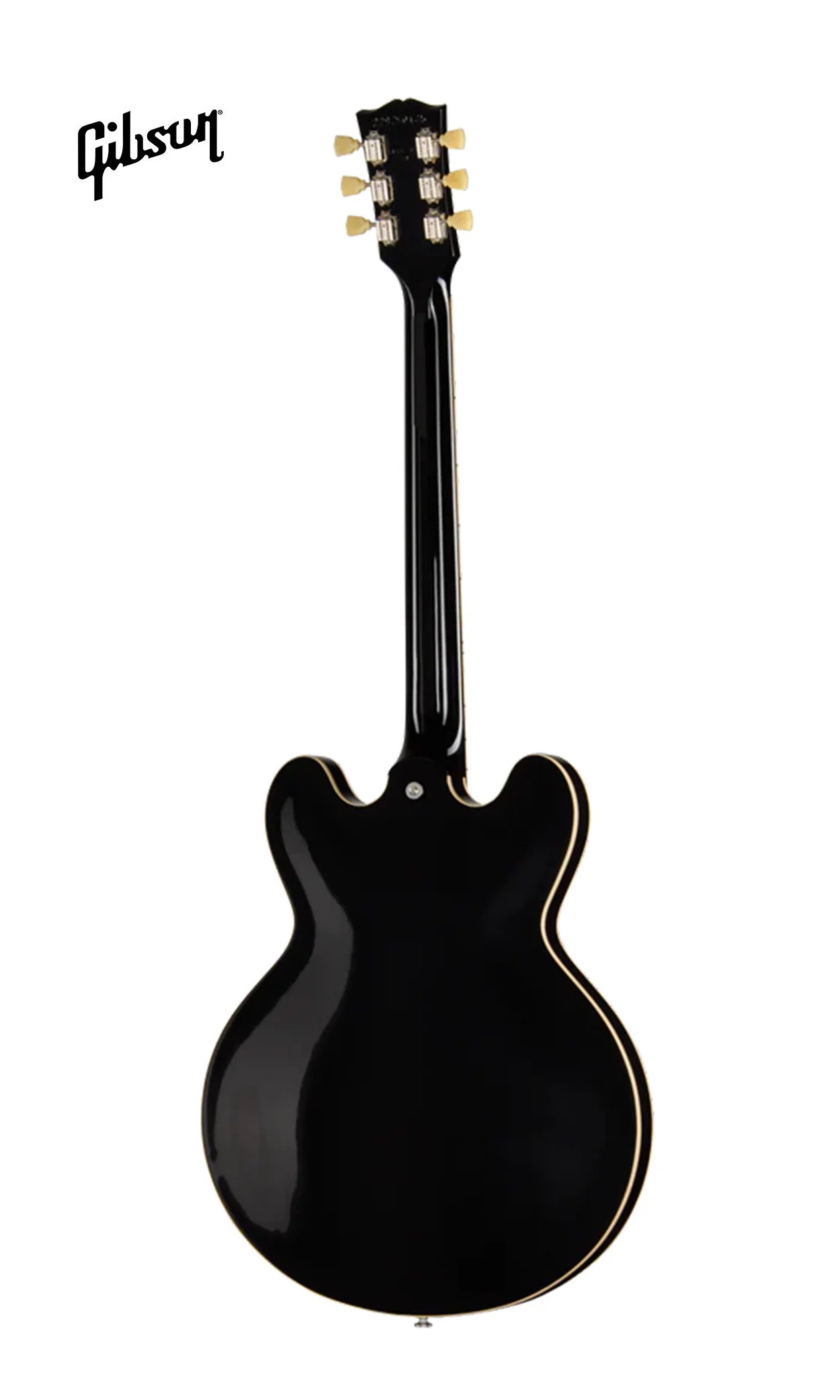 GIBSON ES-335 50S SEMI-HOLLOWBODY ELECTRIC GUITAR - EBONY - Image 3