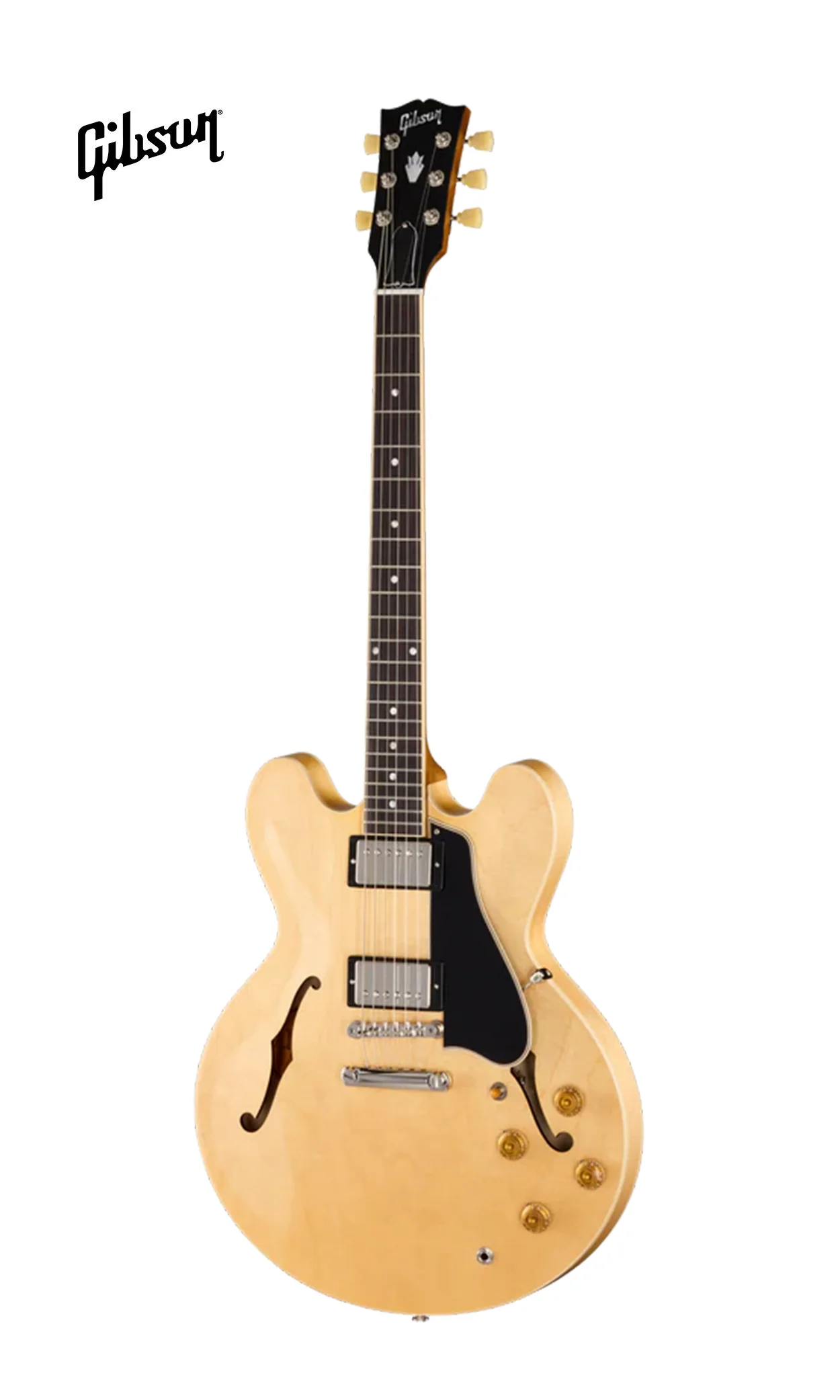 GIBSON ES-335 50S SEMI-HOLLOWBODY ELECTRIC GUITAR - VINTAGE NATURAL - Image 2