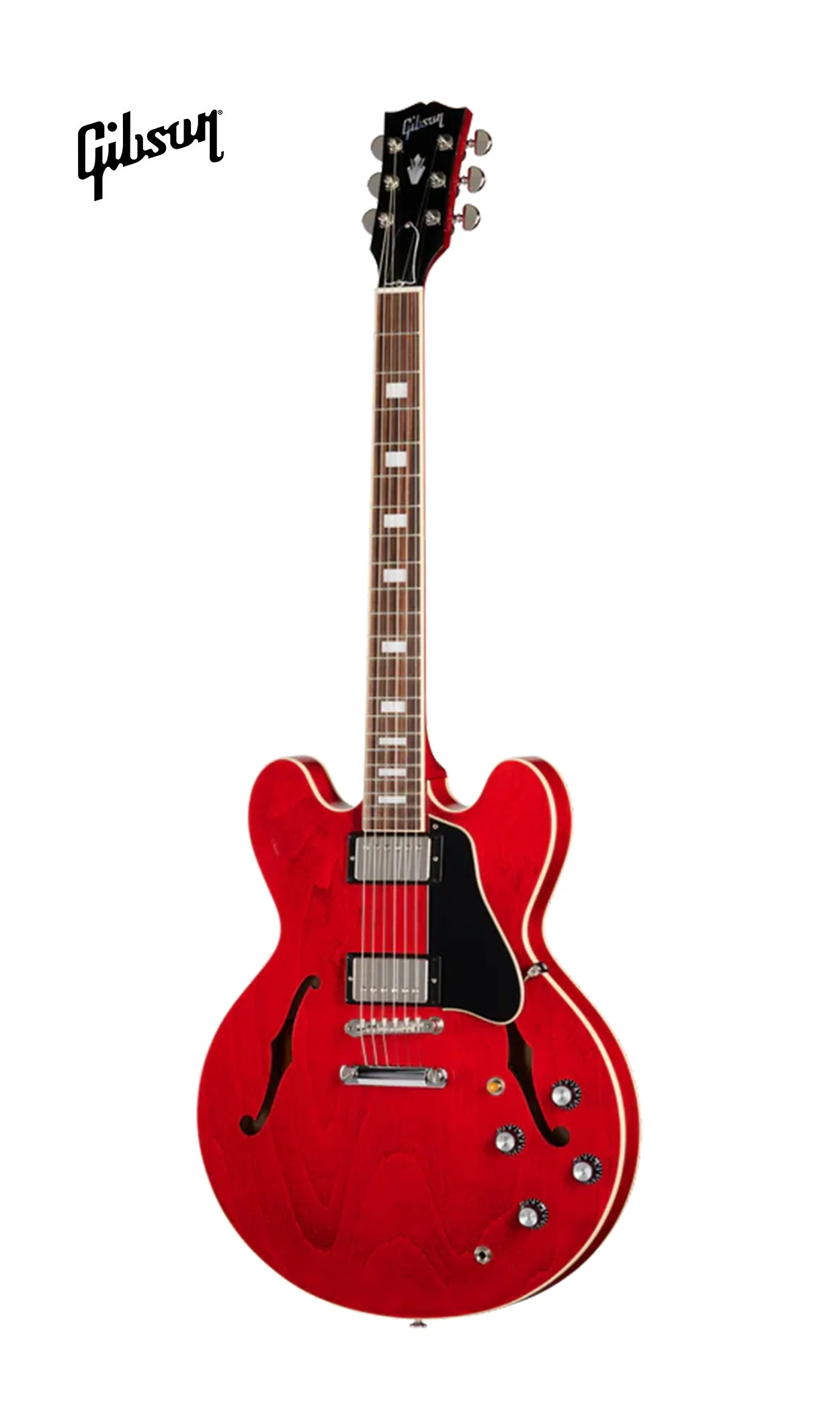 GIBSON ES-335 60S SEMI-HOLLOWBODY ELECTRIC GUITAR - SIXTIES CHERRY - Image 2