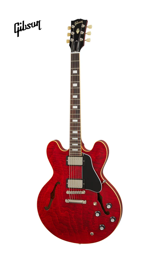 GIBSON ES-335 FIGURED SEMI-HOLLOWBODY ELECTRIC GUITAR - 60S CHERRY - Image 2