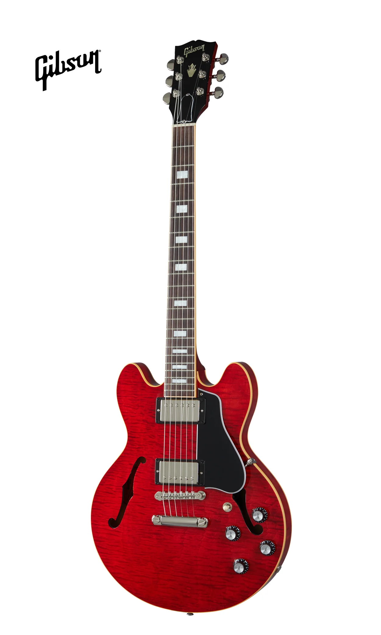 GIBSON ES-339 FIGURED SEMI-HOLLOWBODY ELECTRIC GUITAR - 60S CHERRY - Image 2