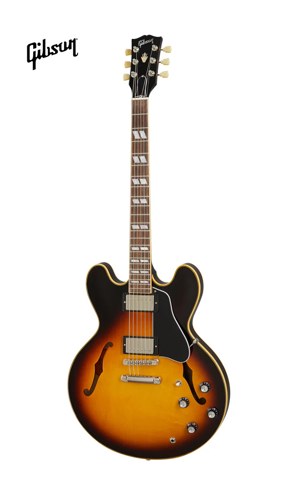 GIBSON ES-345 SEMI-HOLLOWBODY ELECTRIC GUITAR - VINTAGE BURST - Image 2
