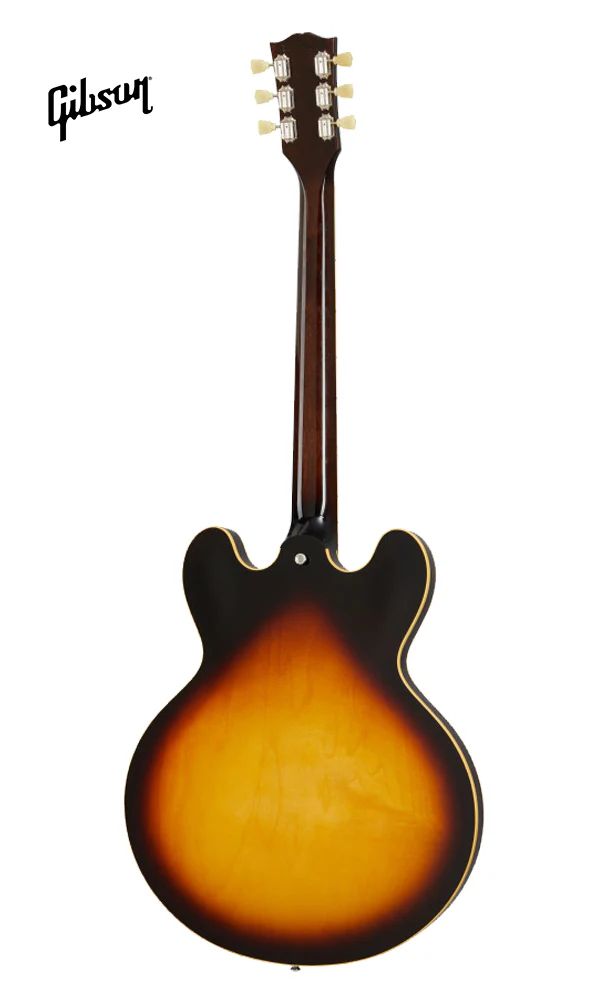 GIBSON ES-345 SEMI-HOLLOWBODY ELECTRIC GUITAR - VINTAGE BURST - Image 4