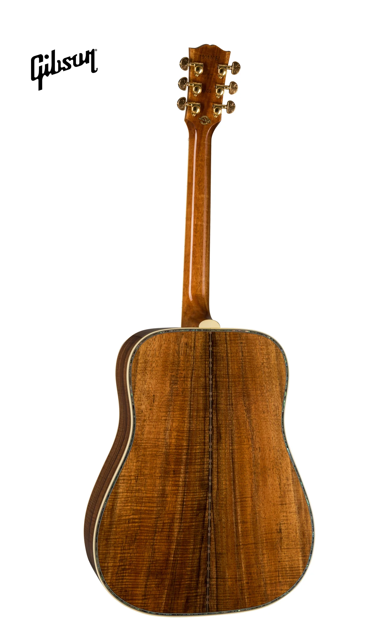 GIBSON HUMMINGBIRD CUSTOM KOA LEFT-HANDED ACOUSTIC GUITAR - ANTIQUE NATURAL - Image 4