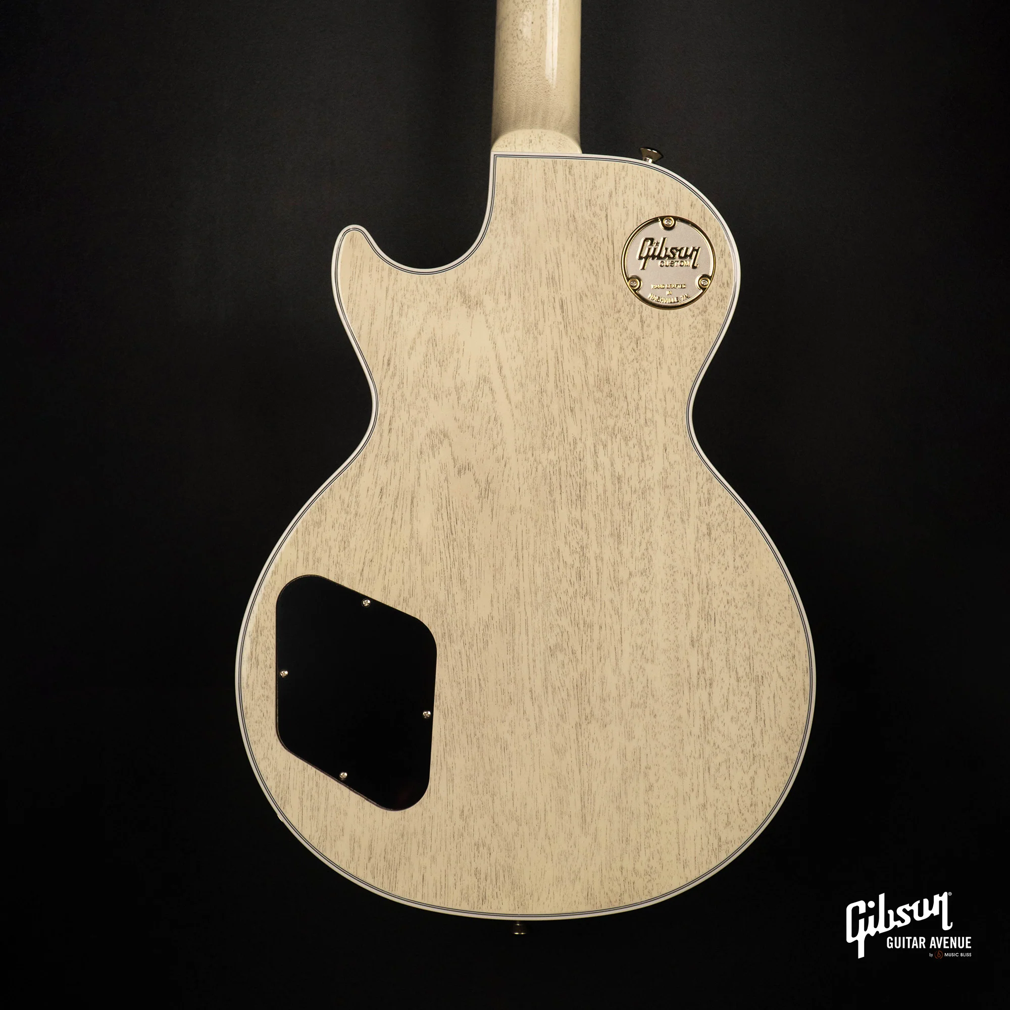 GIBSON JO BRANKO SELECT MADE TO MEASURE LES PAUL CUSTOM 7A QUILT TOP - V3 NECK - COBRA - TV WHITE BACK W/STINGER GLOSS NH - Image 8