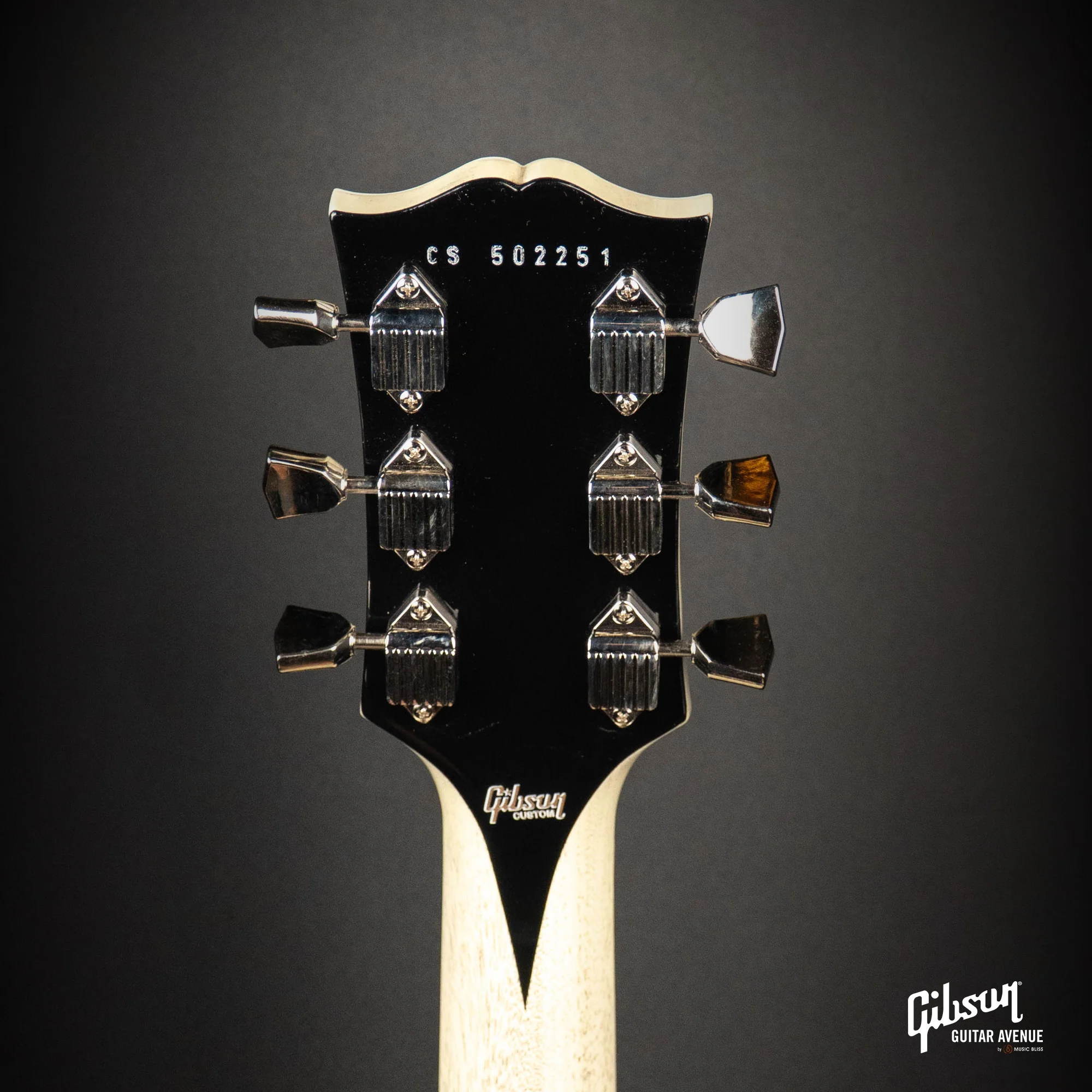 GIBSON JO BRANKO SELECT MADE TO MEASURE LES PAUL CUSTOM FIGURED TOP - V3 NECK - BLUE DENIM - TV WHITE BACK W/STINGER GLOSS NH - Image 6