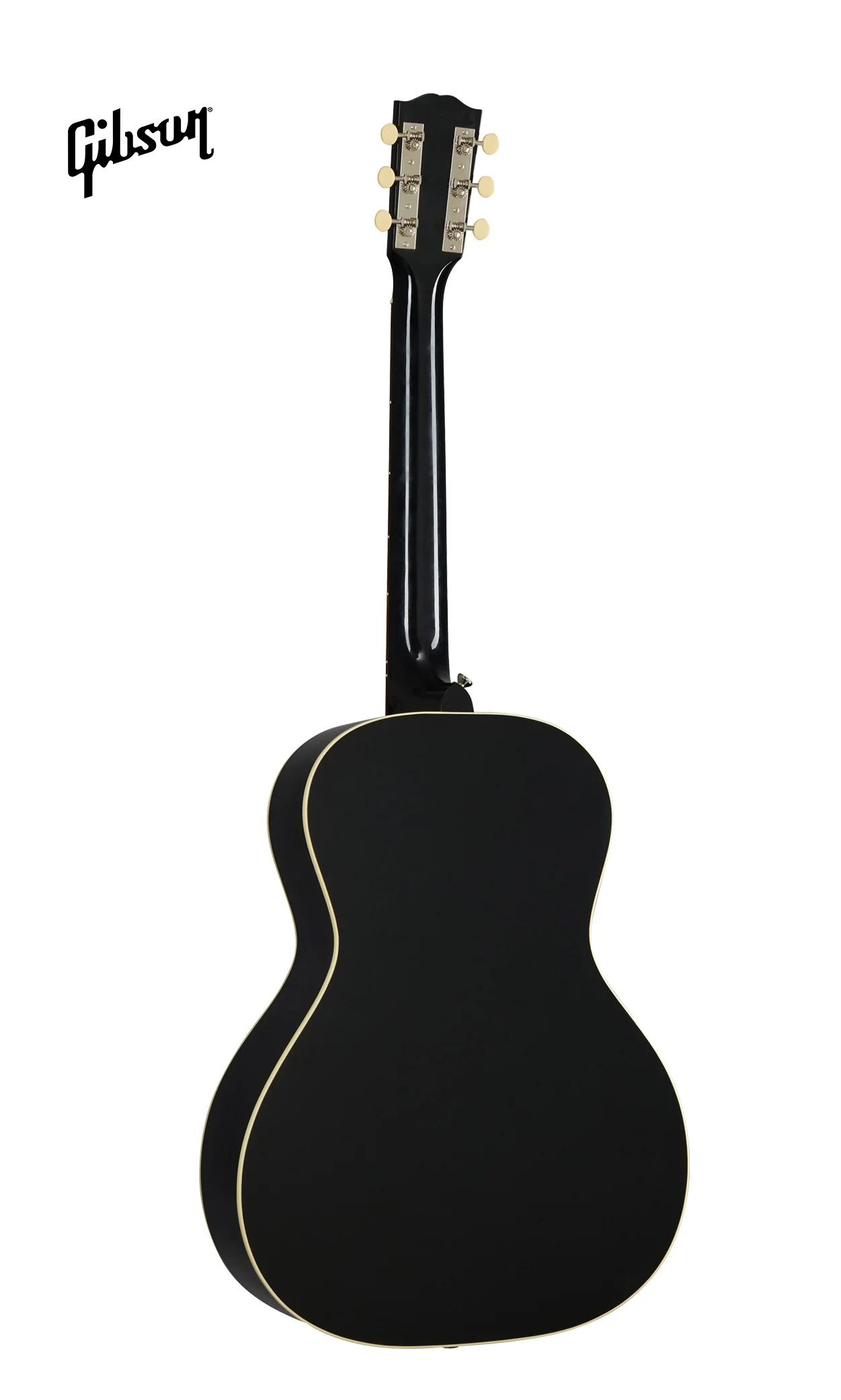 GIBSON L-00 ORIGINAL LEFT-HANDED ACOUSTIC-ELECTRIC GUITAR - EBONY - Image 3