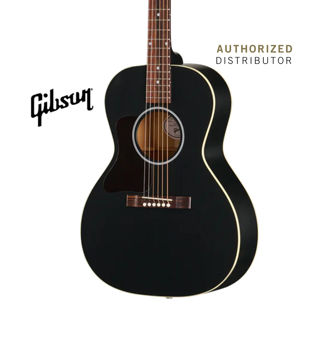 GIBSON ACOUSTIC L-00 SPECIAL LEFT-HANDED ACOUSTIC-ELECTRIC GUITAR - SATIN EBONY
