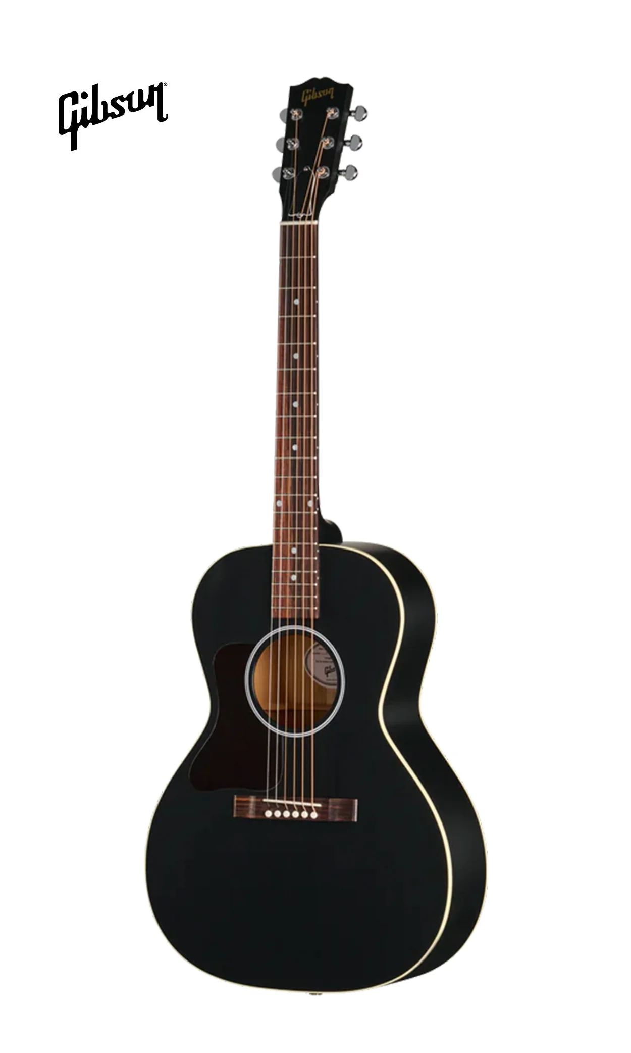 GIBSON ACOUSTIC L-00 SPECIAL LEFT-HANDED ACOUSTIC-ELECTRIC GUITAR - SATIN EBONY - Image 2
