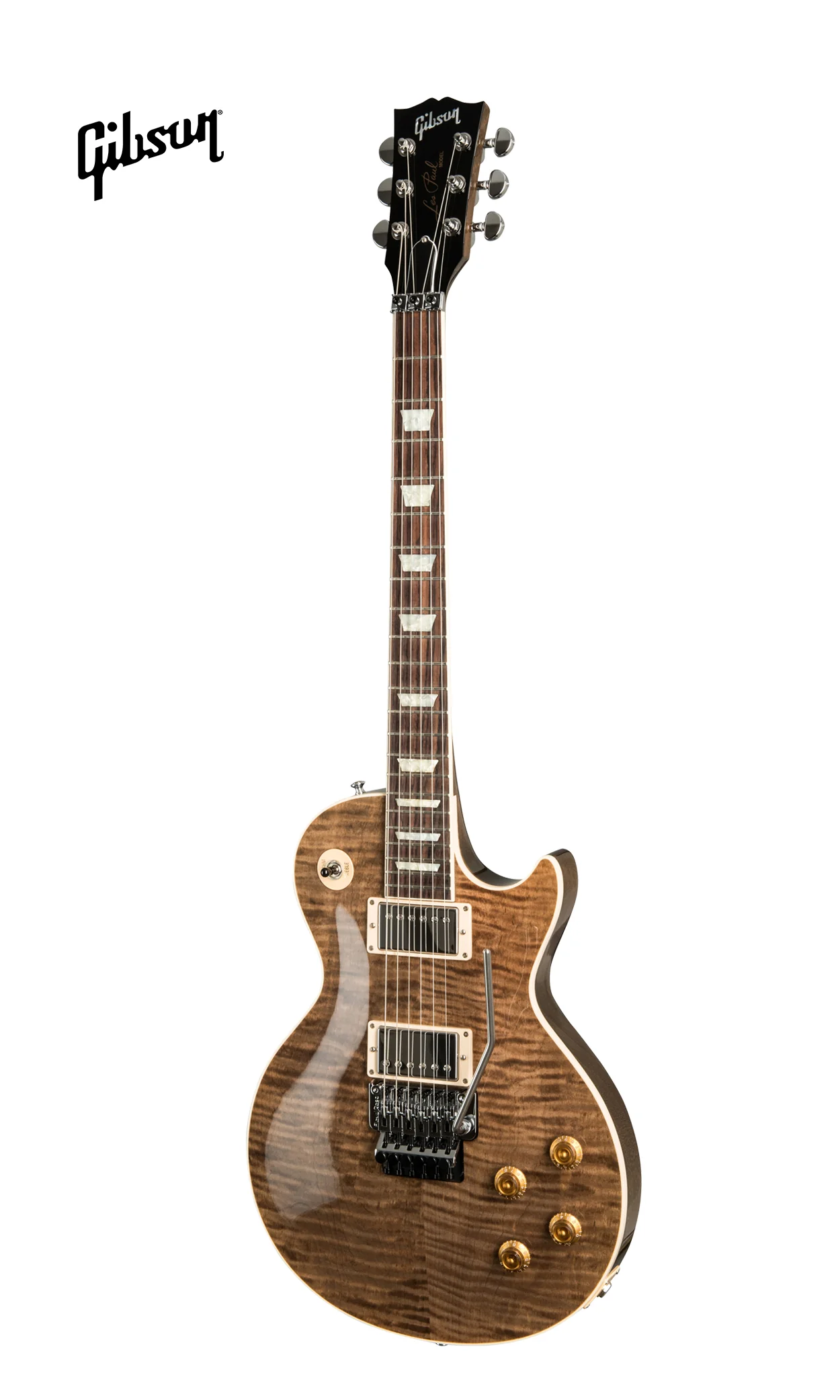 GIBSON LES PAUL AXCESS STANDARD FIGURED TOP FLOYD ROSE ELECTRIC GUITAR - DC RUST - Image 2