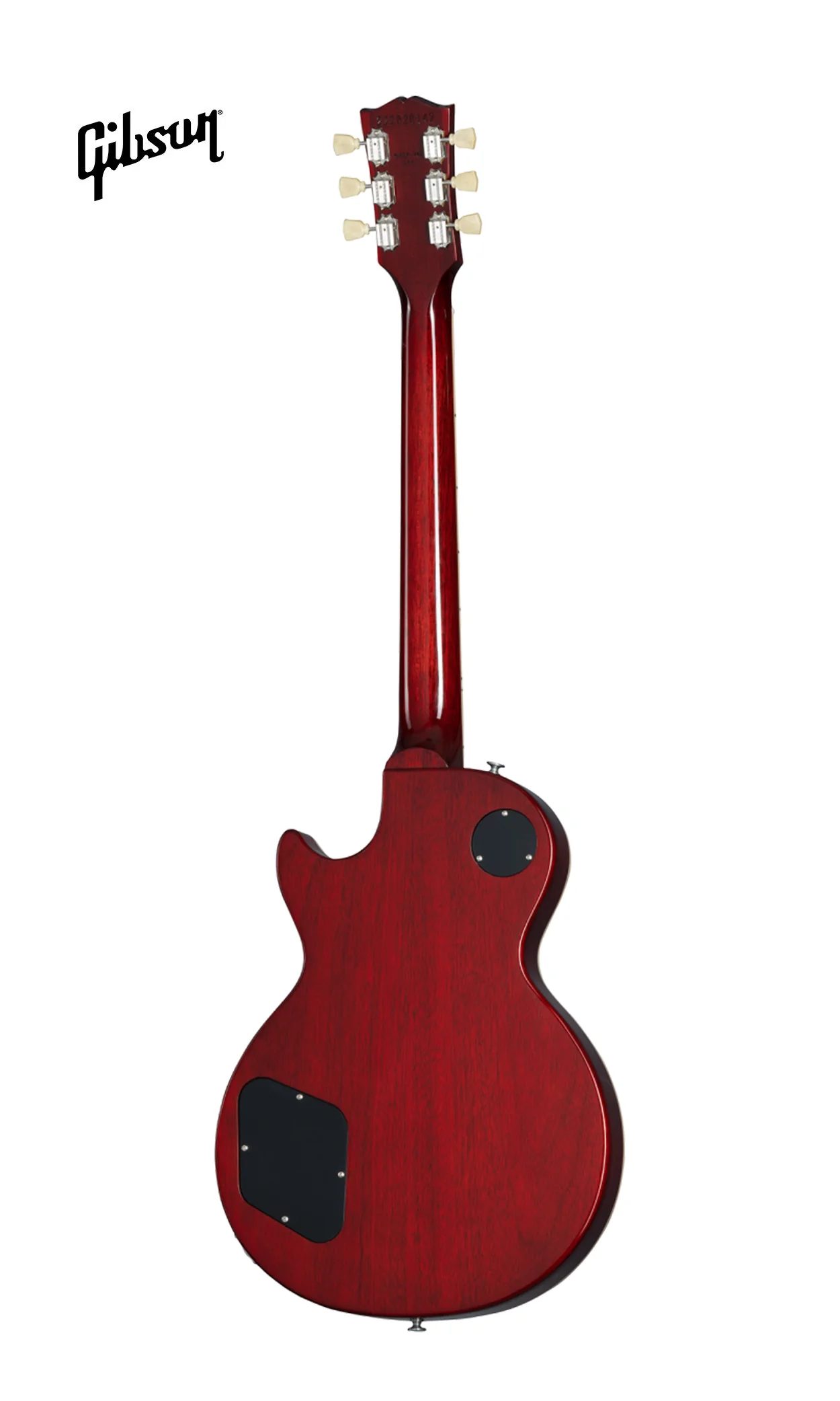 GIBSON LES PAUL DELUXE 70S ELECTRIC GUITAR - WINE RED - Image 4