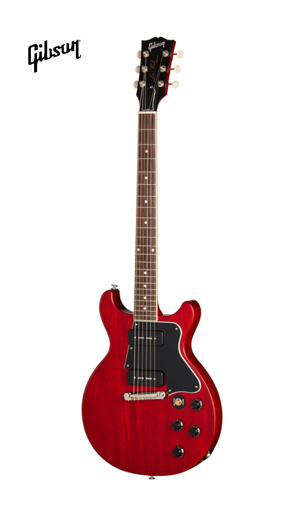 GIBSON LES PAUL SPECIAL DOUBLE CUTAWAY ELECTRIC GUITAR - VINTAGE CHERRY - Image 2