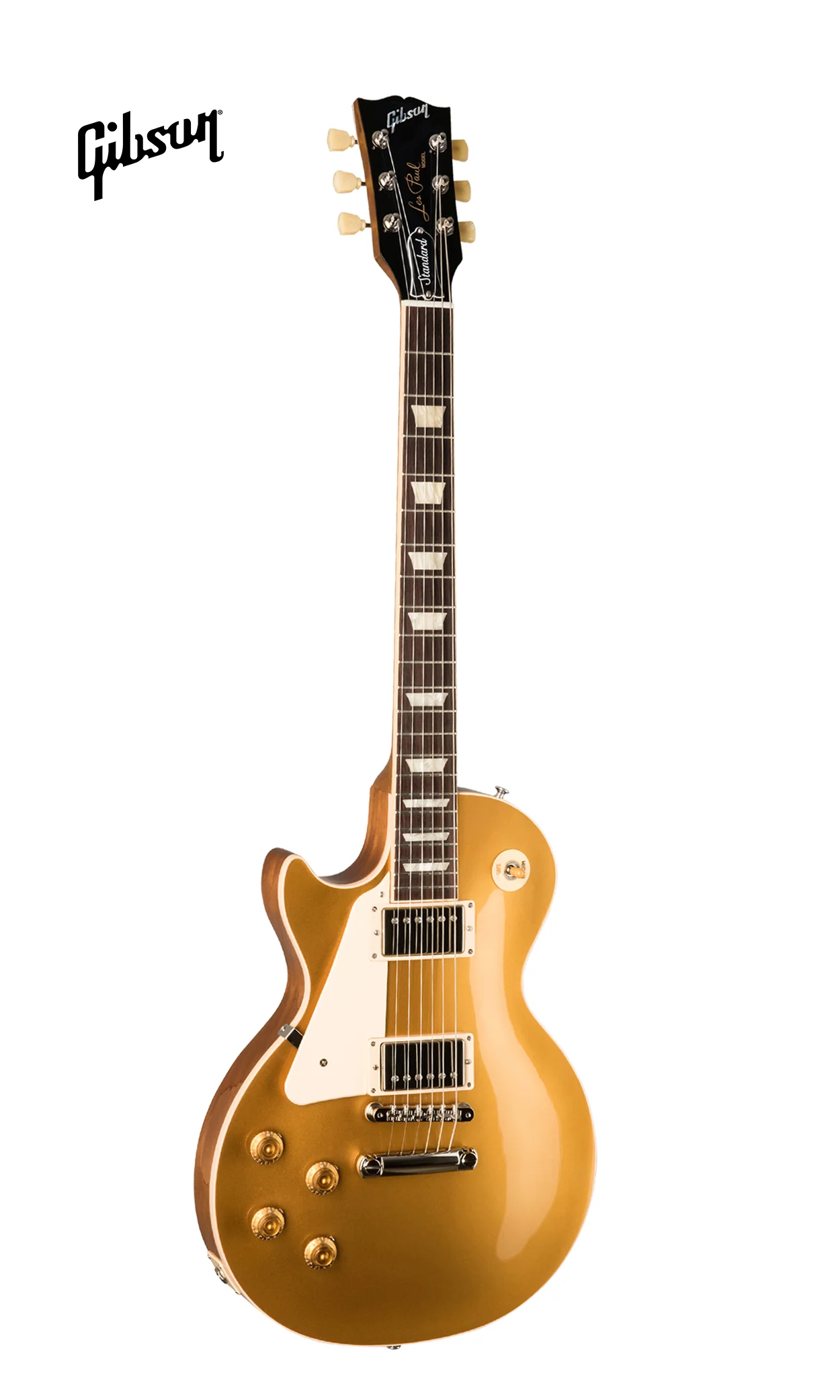 GIBSON LES PAUL STANDARD 50S LEFT-HANDED ELECTRIC GUITAR - GOLD TOP - Image 2