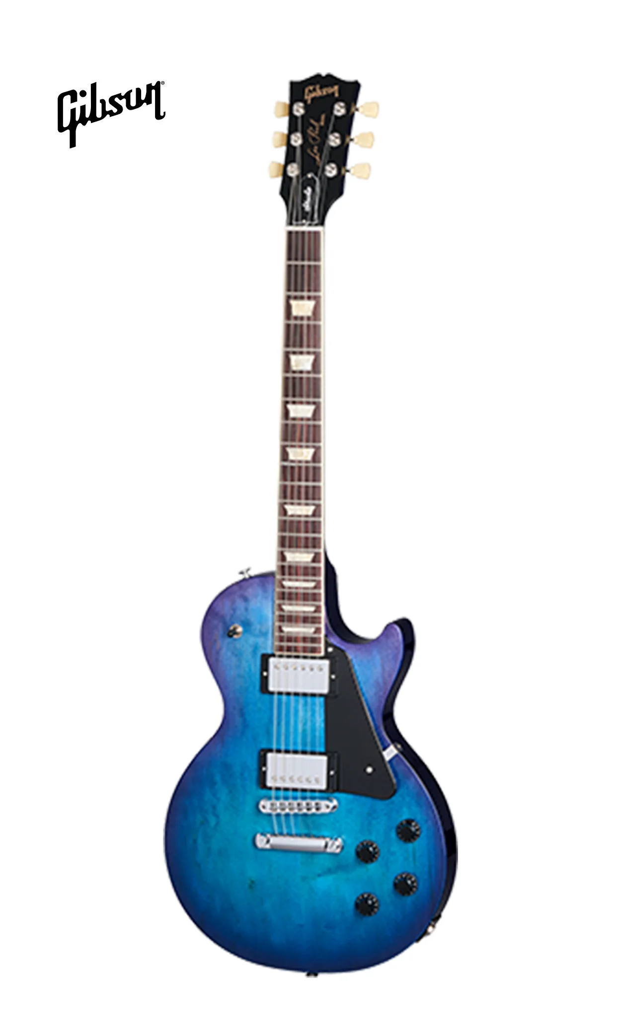 GIBSON LES PAUL STUDIO ELECTRIC GUITAR - BLUEBERRY BURST - Image 2
